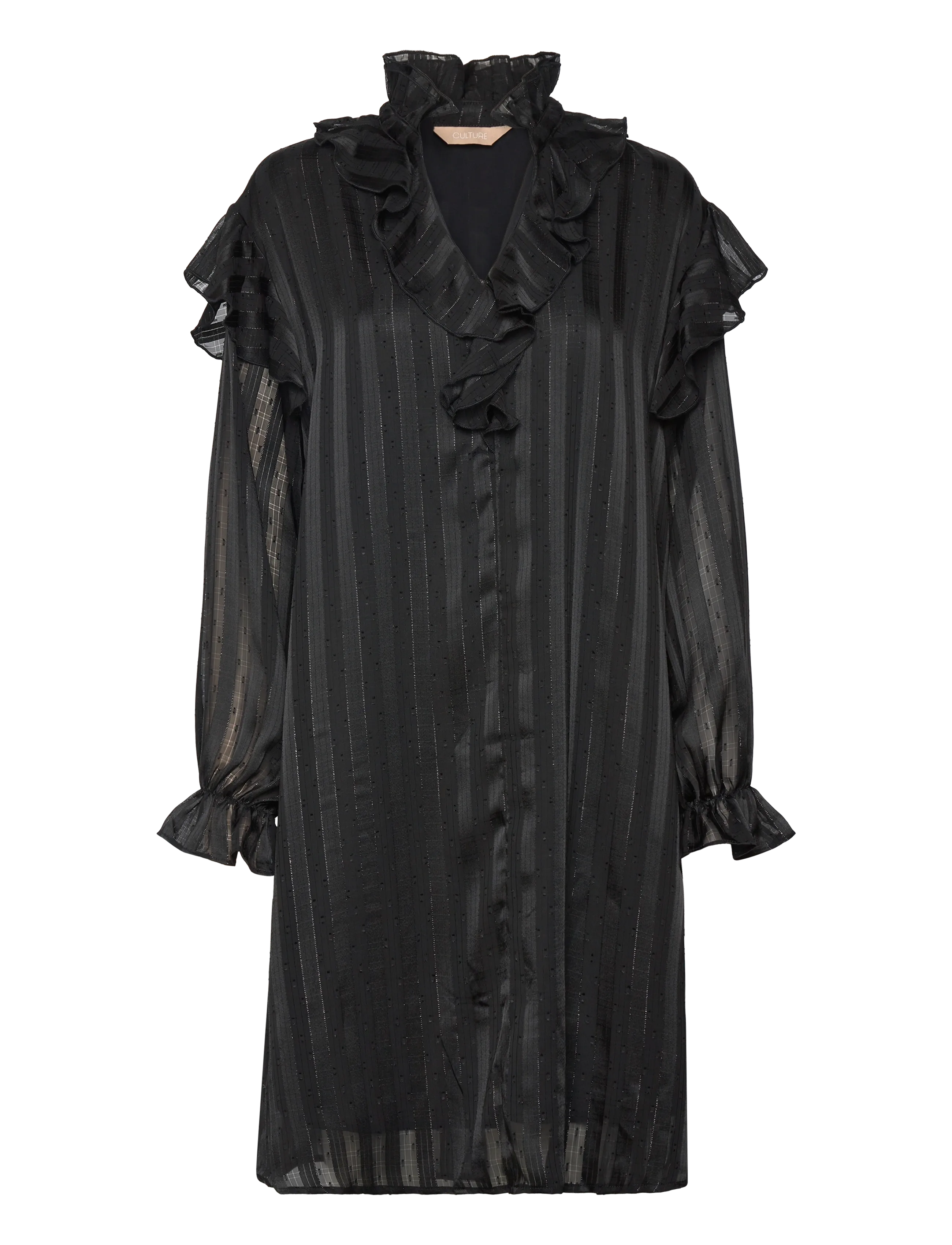 Culture CUflowy Dress - Dagens superdeals - BLACK / black