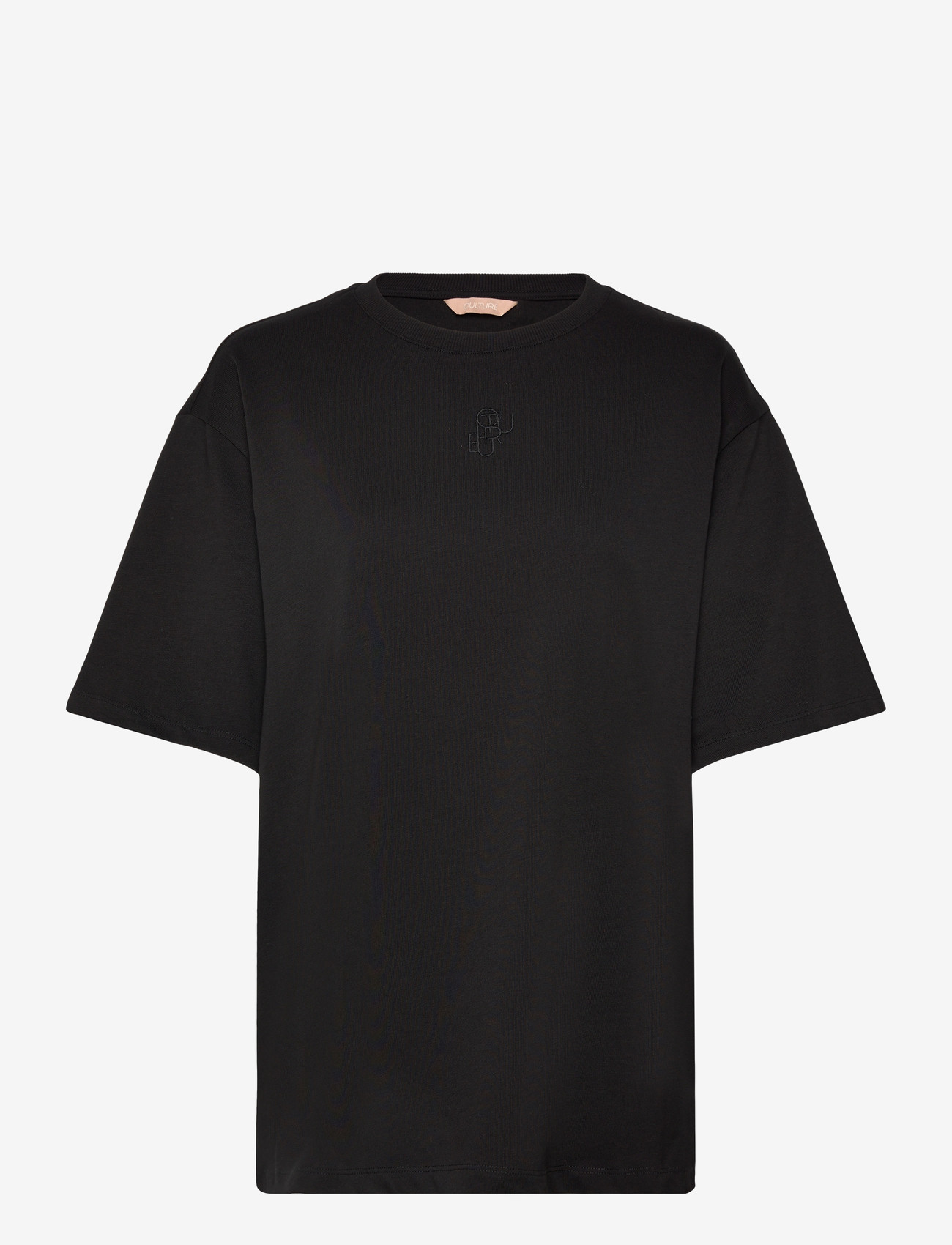 Culture - CUdavina Alfie T-Shirt - t-shirts - black - 0