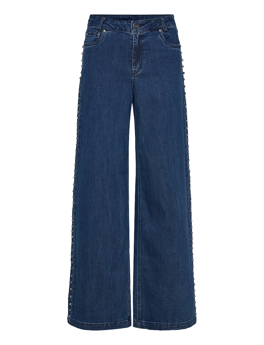 Culture - CUalicent Ami Jeans - laia säärega teksad - dark blue wash - 0
