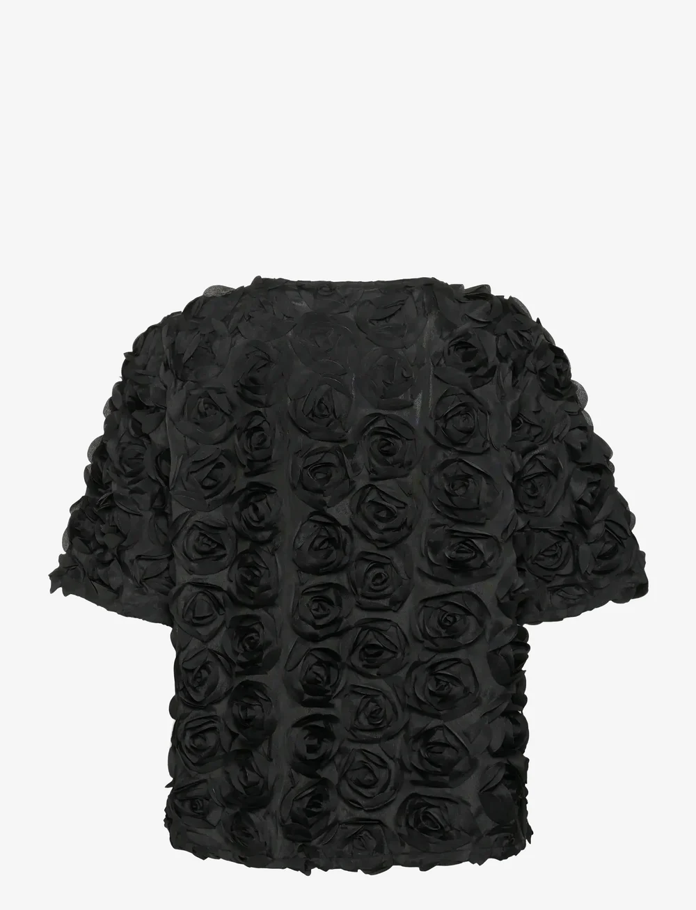 Culture - CUcebrine SS Blouse - blouses met korte mouwen - black - 2