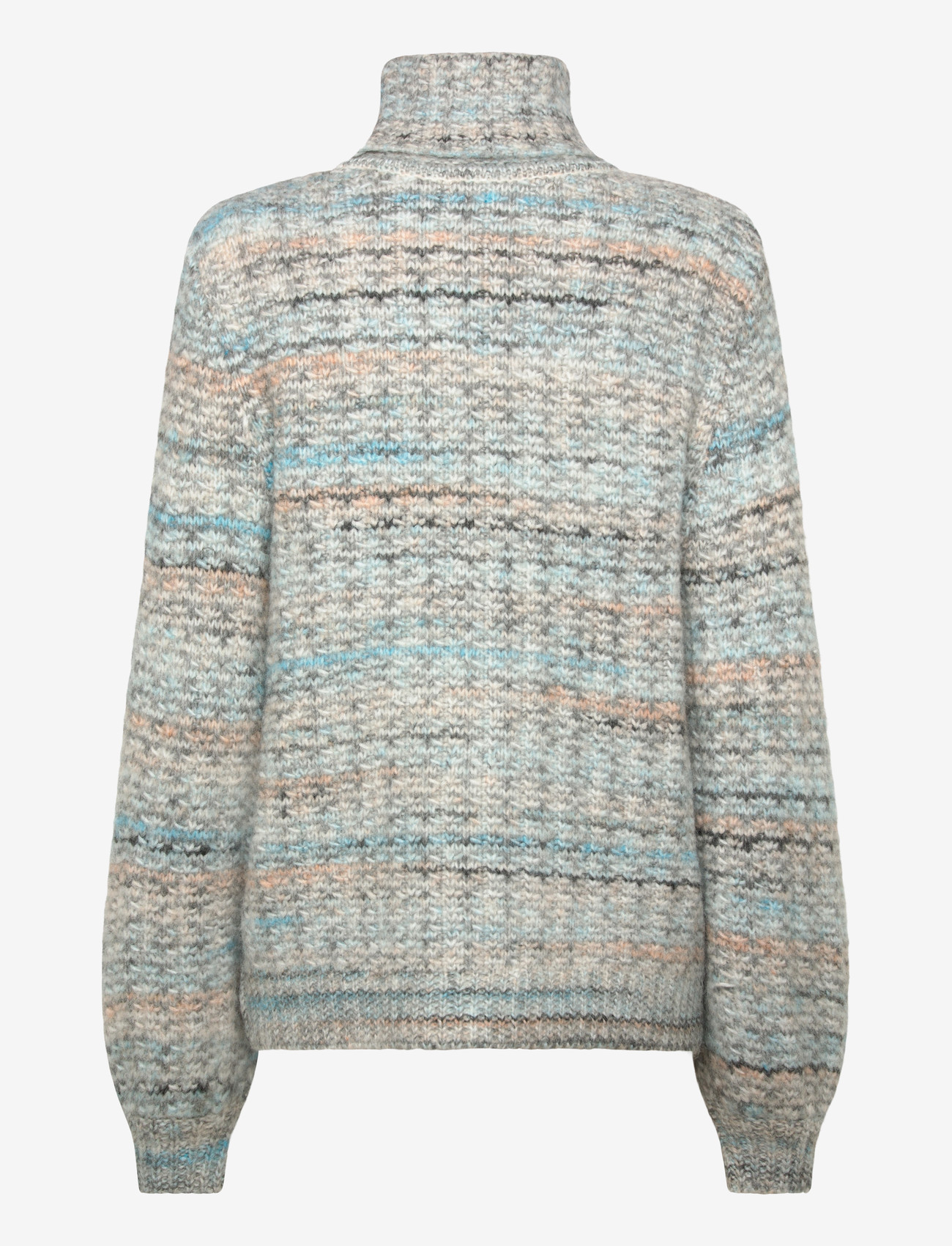 Culture - CUmarble Rollneck - jumpers - grey/blue mix - 1