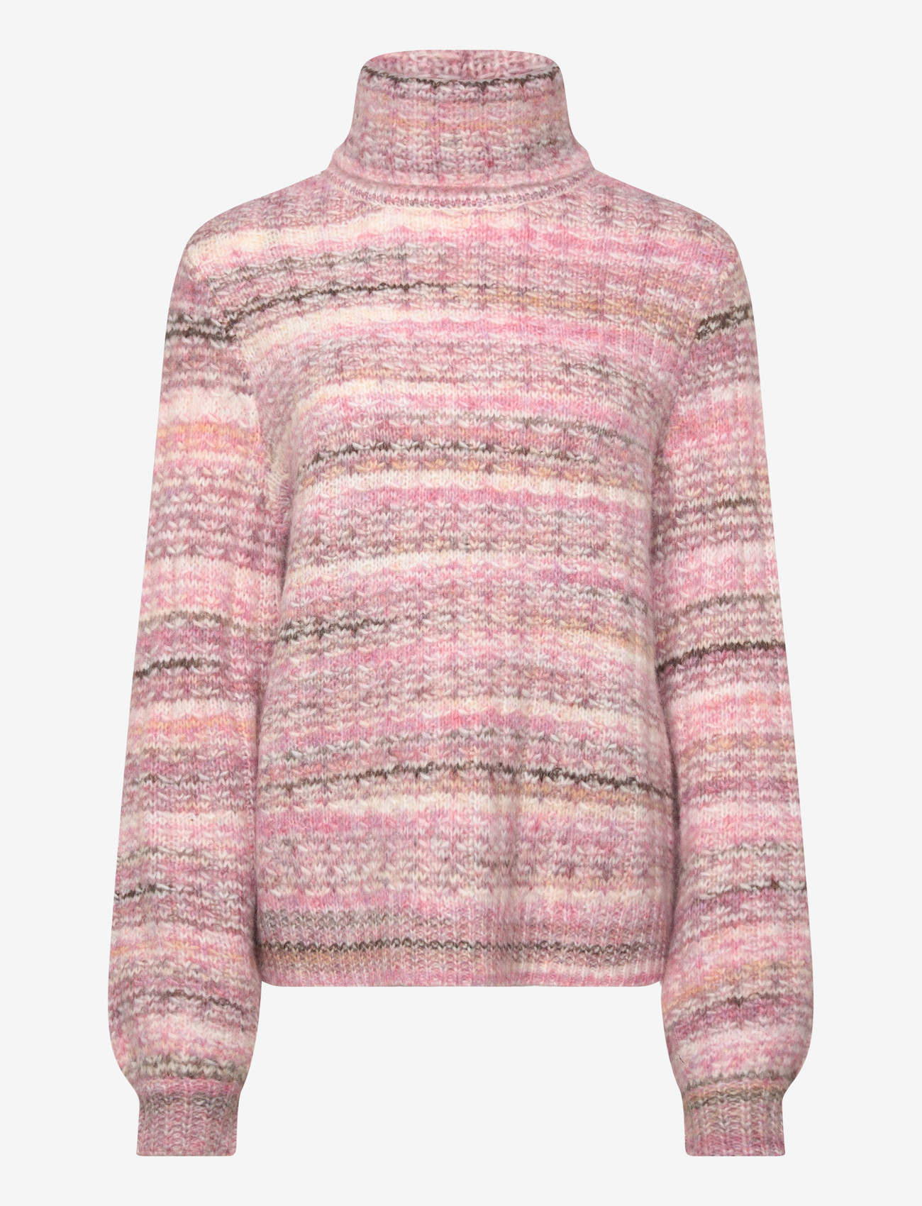 Culture - CUmarble Rollneck - pullover - pink mix - 0