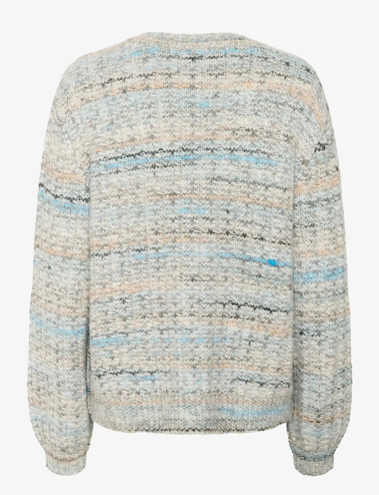 Culture - CUmarble Pullover - trøjer - grey/blue mix - 2