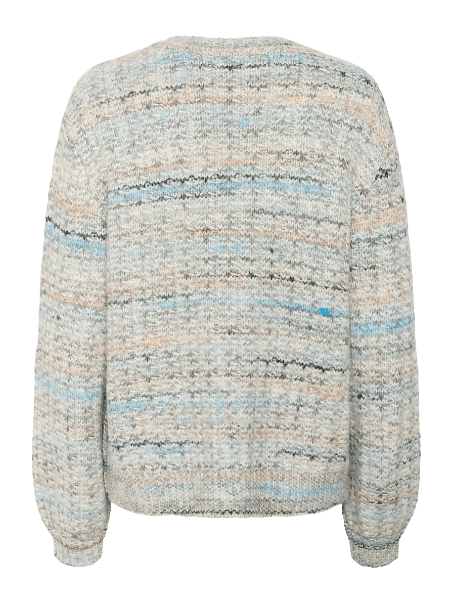 Culture - CUmarble Pullover - pullover - grey/blue mix - 2