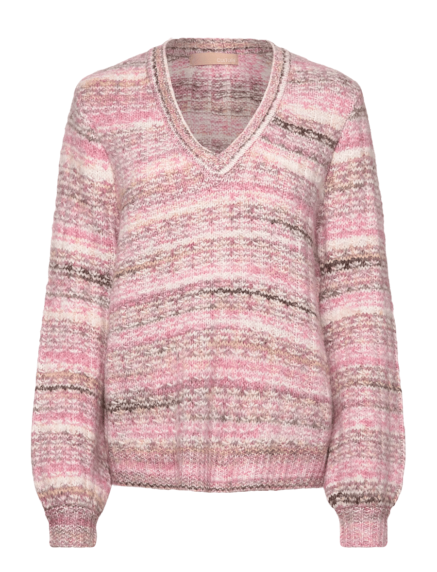 Culture - CUmarble Pullover - pullover - pink mix - 0