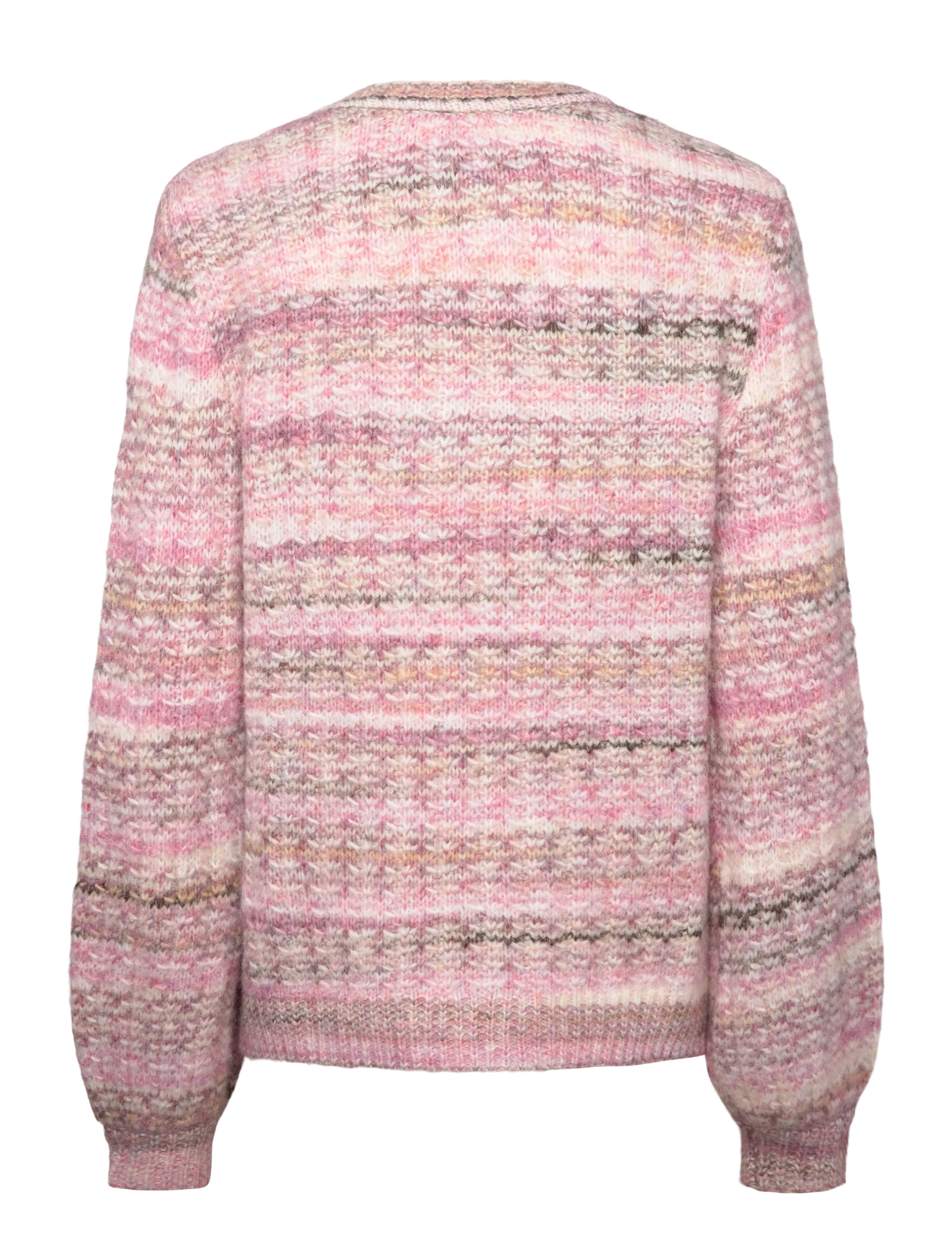 Culture - CUmarble Pullover - trøjer - pink mix - 1