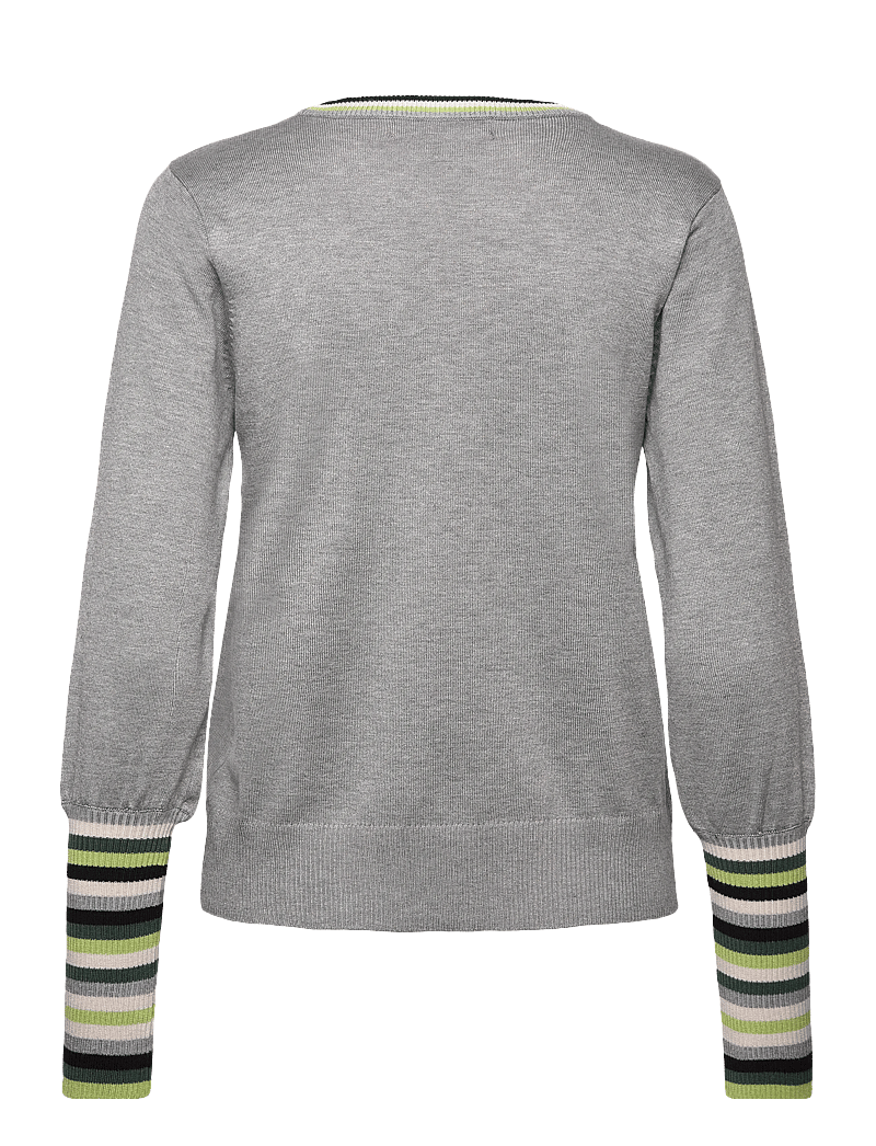 Culture - CUlai Annemarie Pullover - pullover - light grey melange - 1