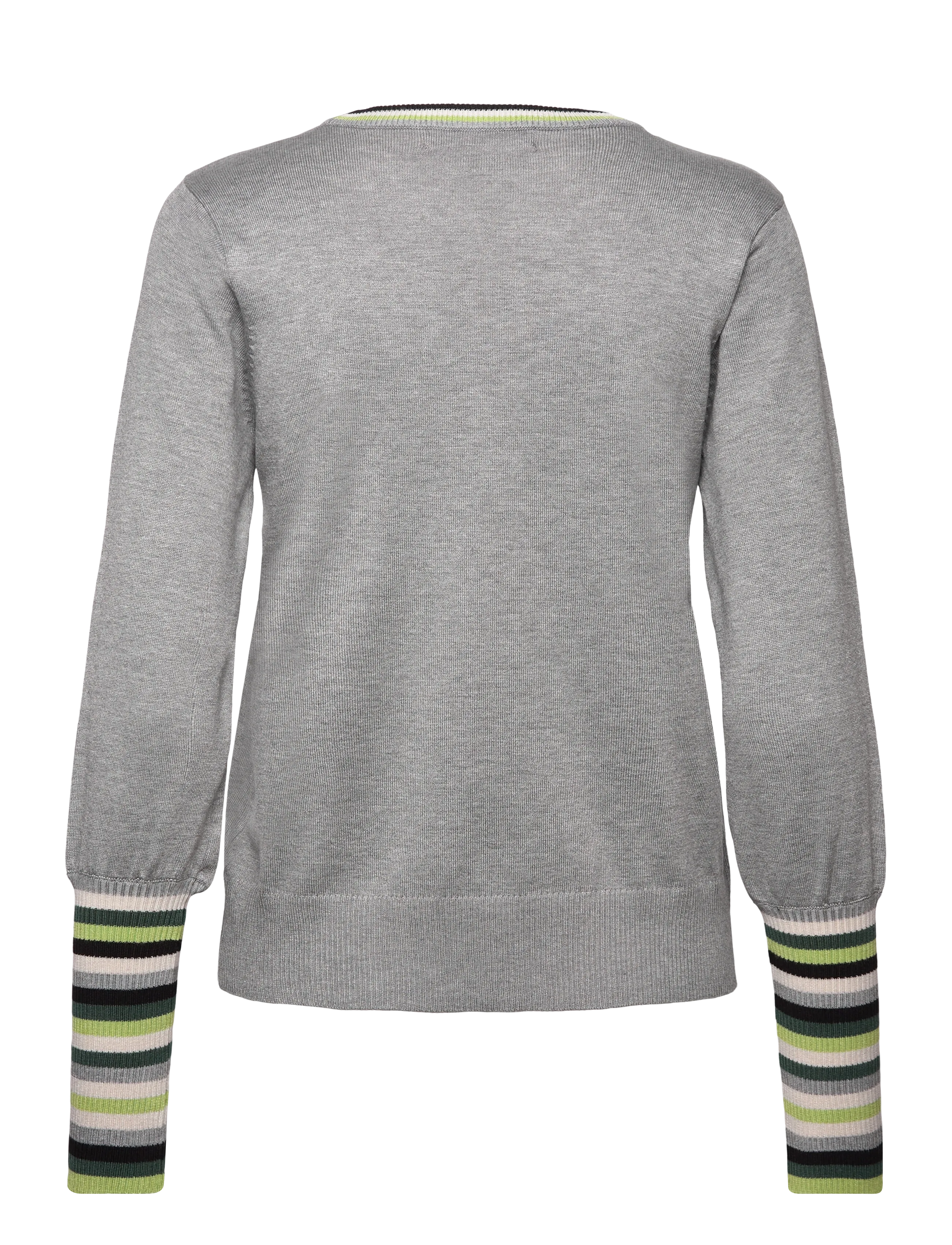 Culture - CUlai Annemarie Pullover - striktrøjer - light grey melange - 1