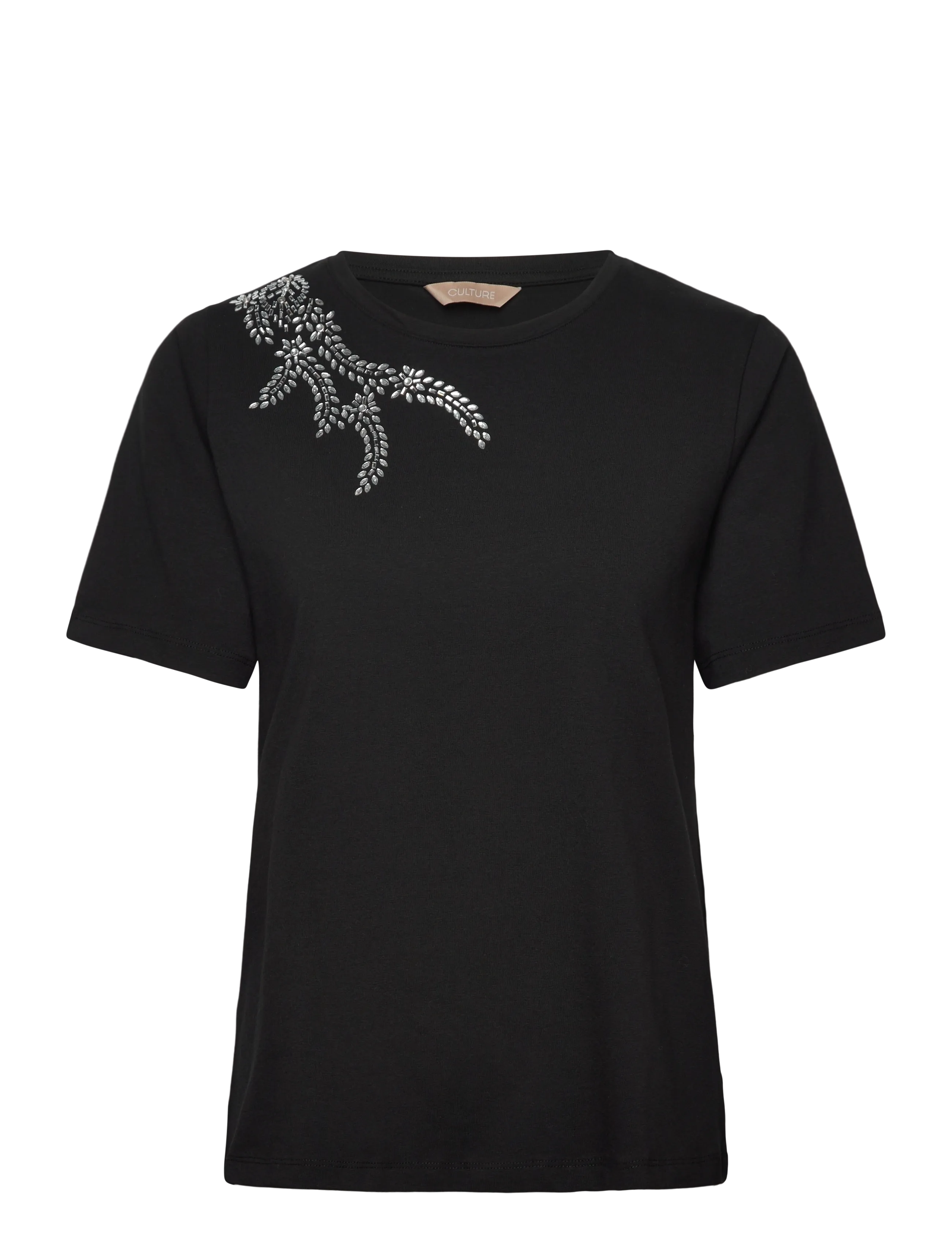 Culture CUjasona Gith T-Shirt - T-shirts & Toppe - BLACK / black