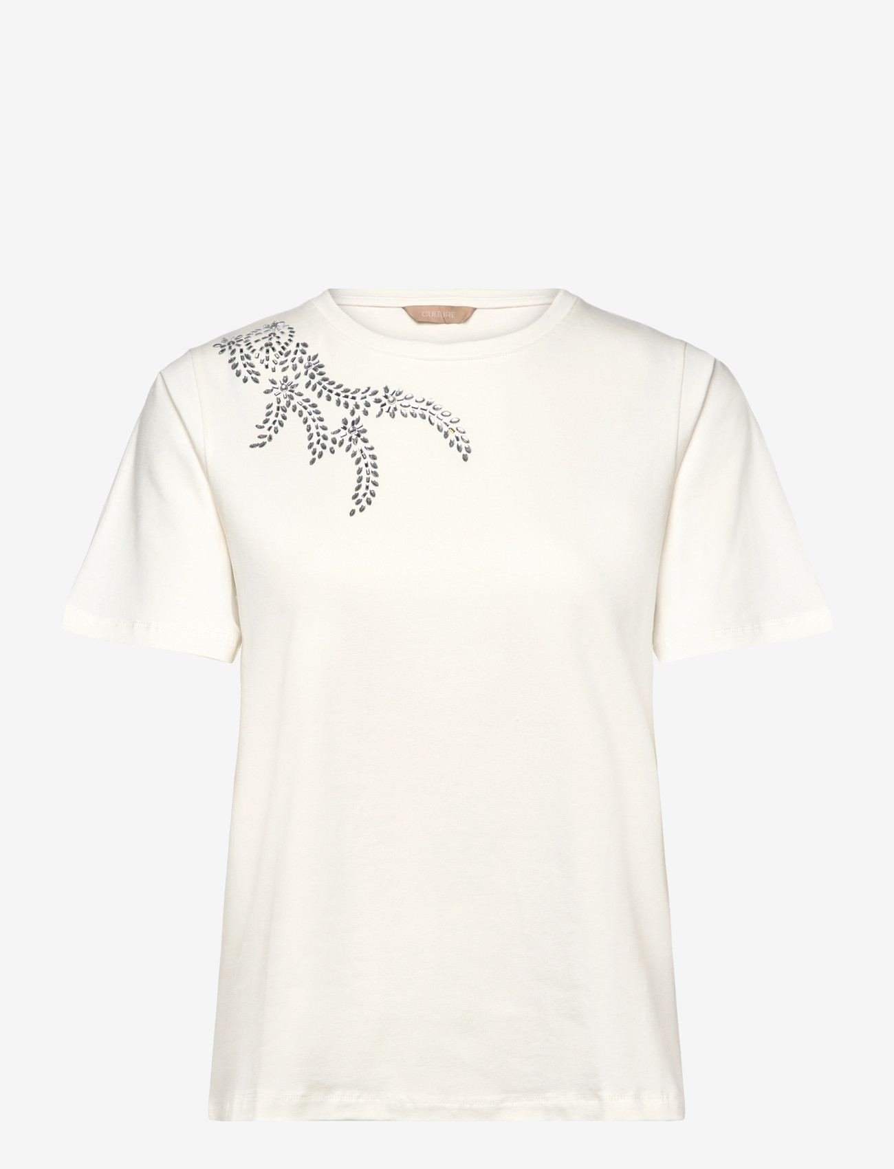 Culture - CUjasona Gith T-Shirt - t-shirts - spring gardenia - 0