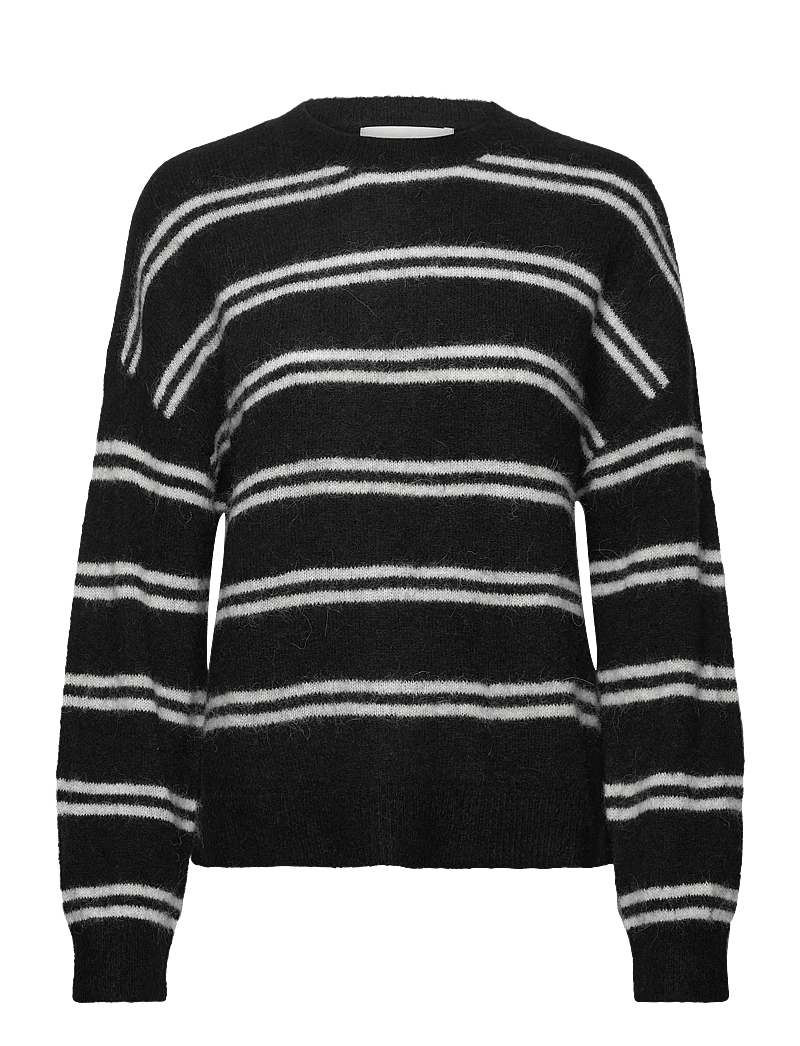 Culture - CUbernie Cacheia Pullover - pullover - black/whitecap stripes - 0