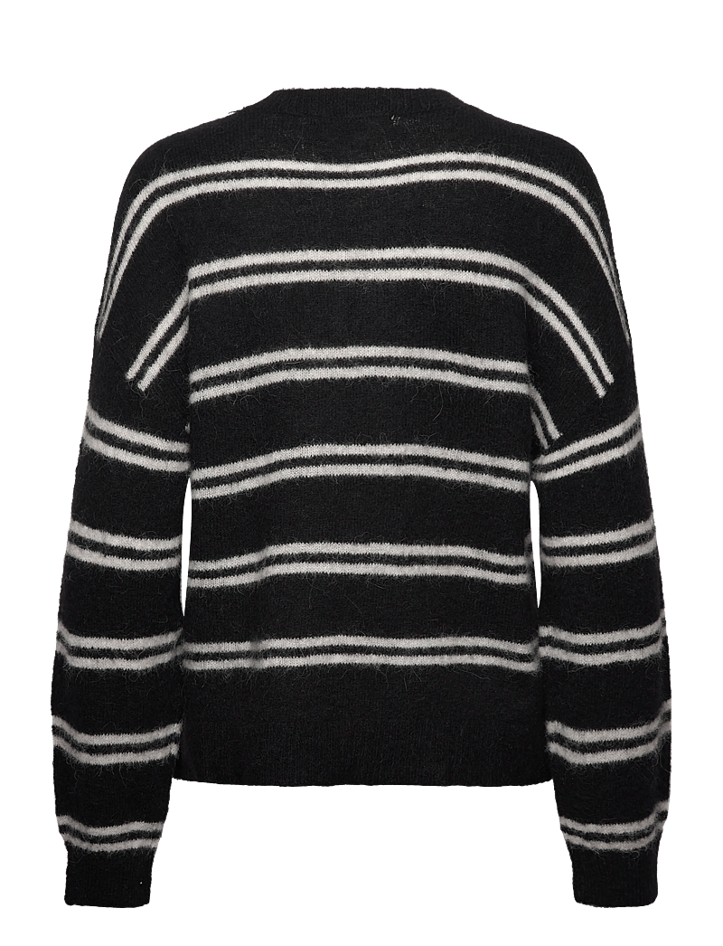 Culture - CUbernie Cacheia Pullover - pullover - black/whitecap stripes - 1