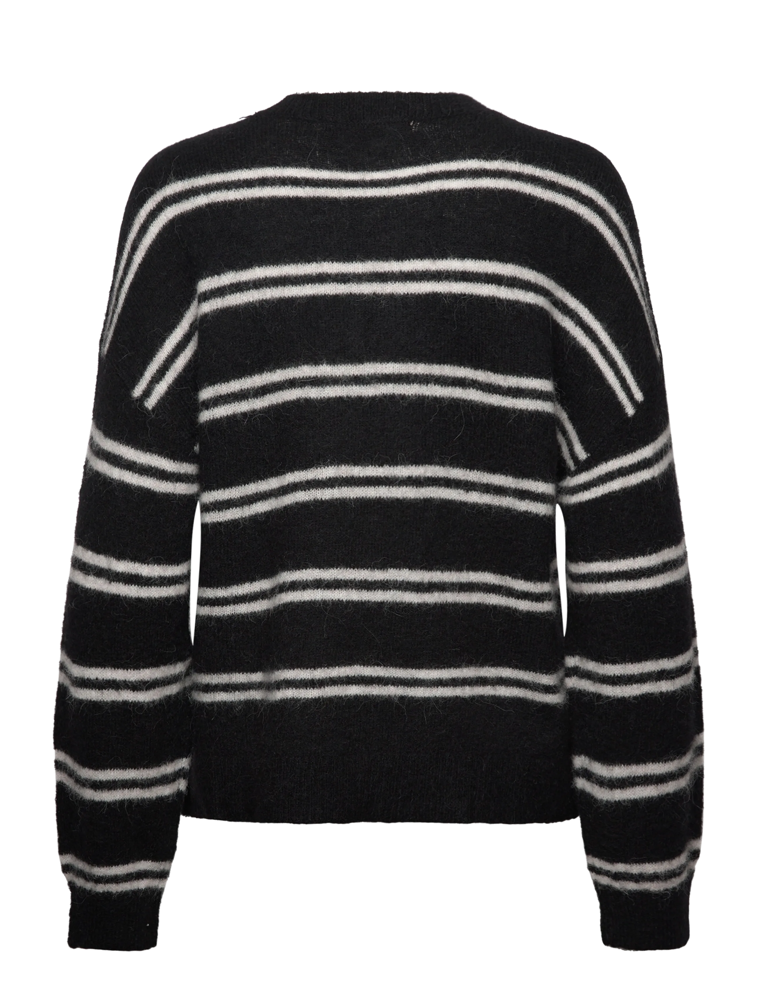 Culture - CUbernie Cacheia Pullover - džemprid - black/whitecap stripes - 1