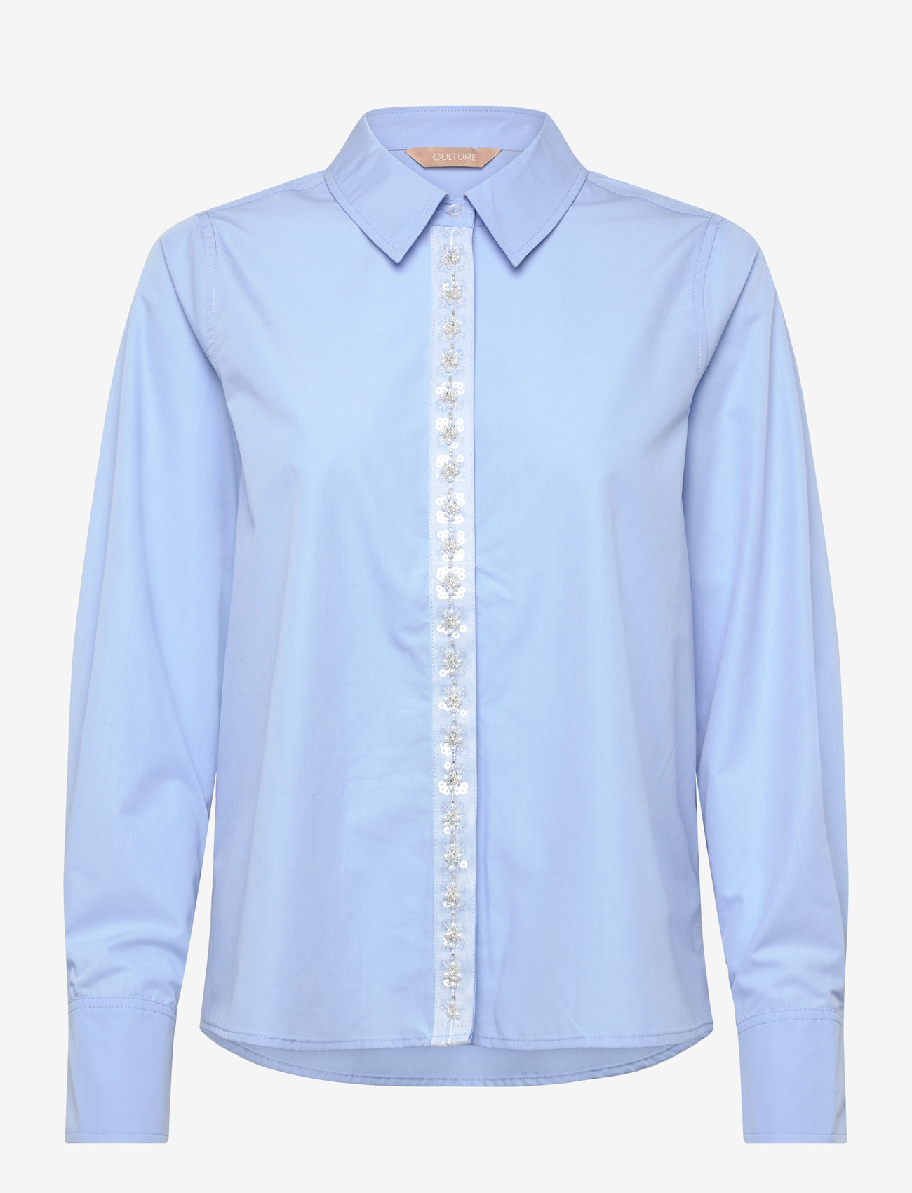 Culture - CUkrista Shirt - long-sleeved shirts - serenity - 0