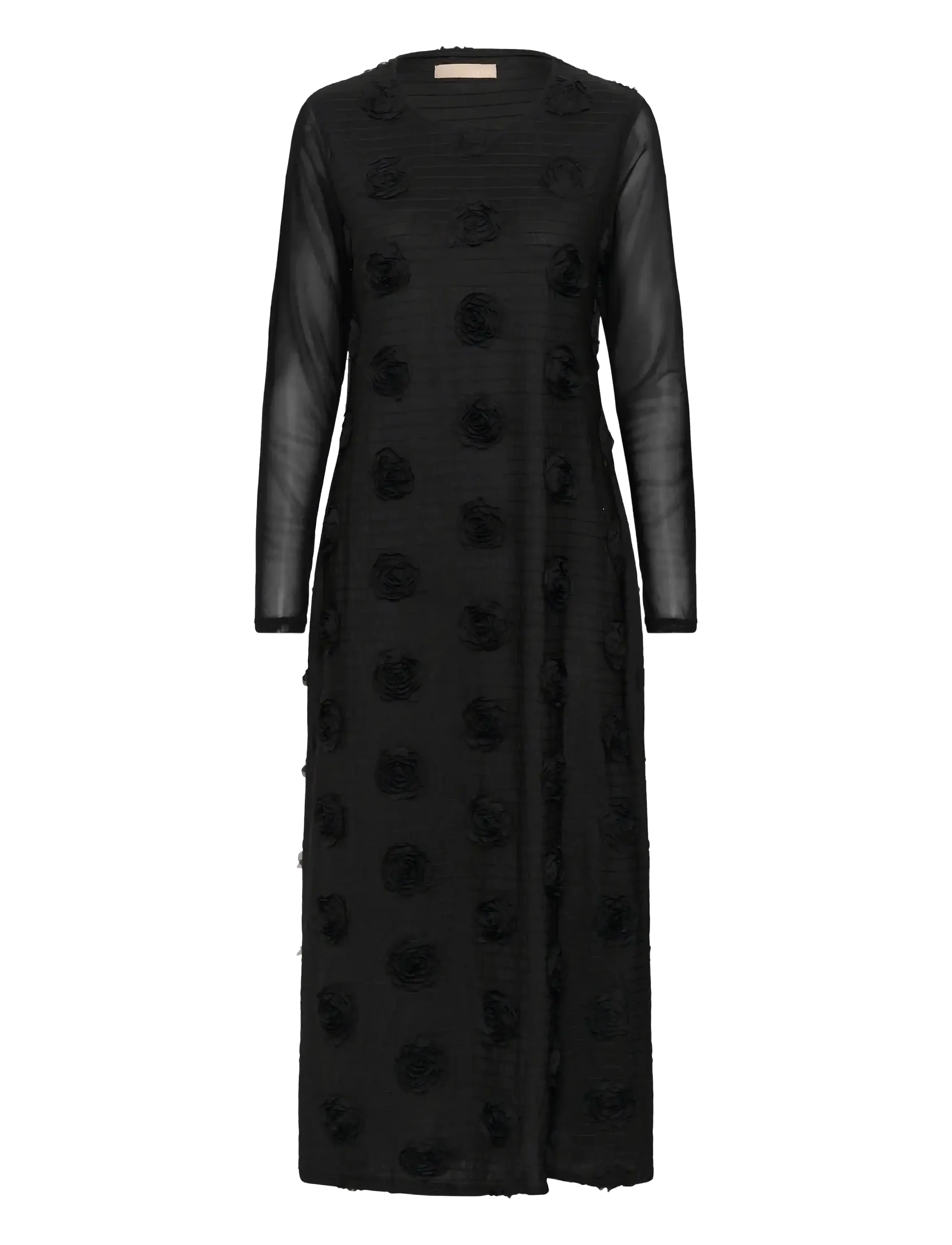 Culture CUmascha Mesh Dress - Uued stiilid laos - BLACK / black