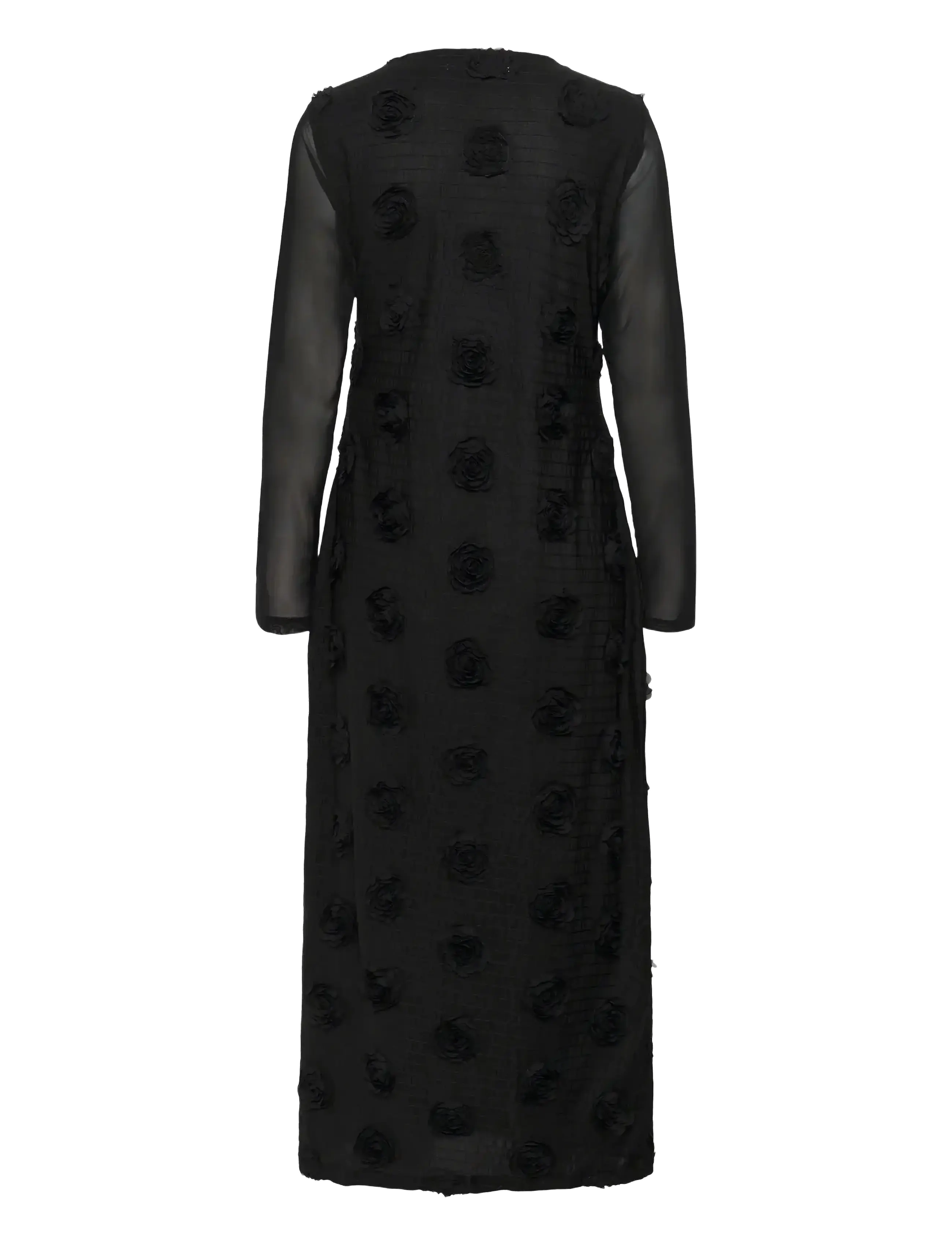 Culture - CUmascha Mesh Dress - abendkleider - black - 2