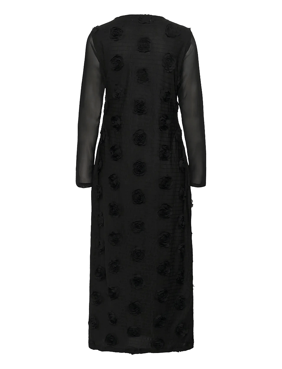 Culture - CUmascha Mesh Dress - abendkleider - black - 2