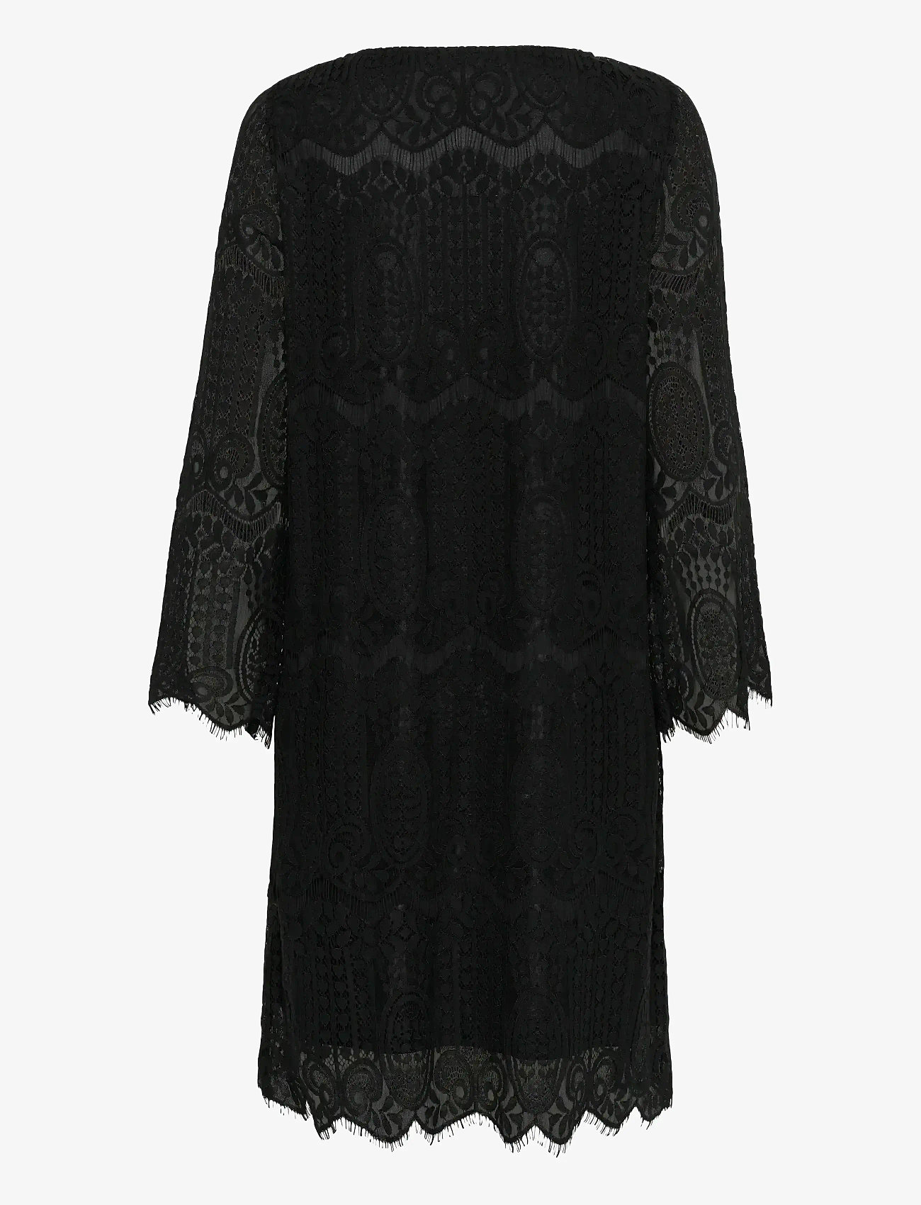 Culture - CUcroba Ima Lace Dress - spitzenkleider - black - 2
