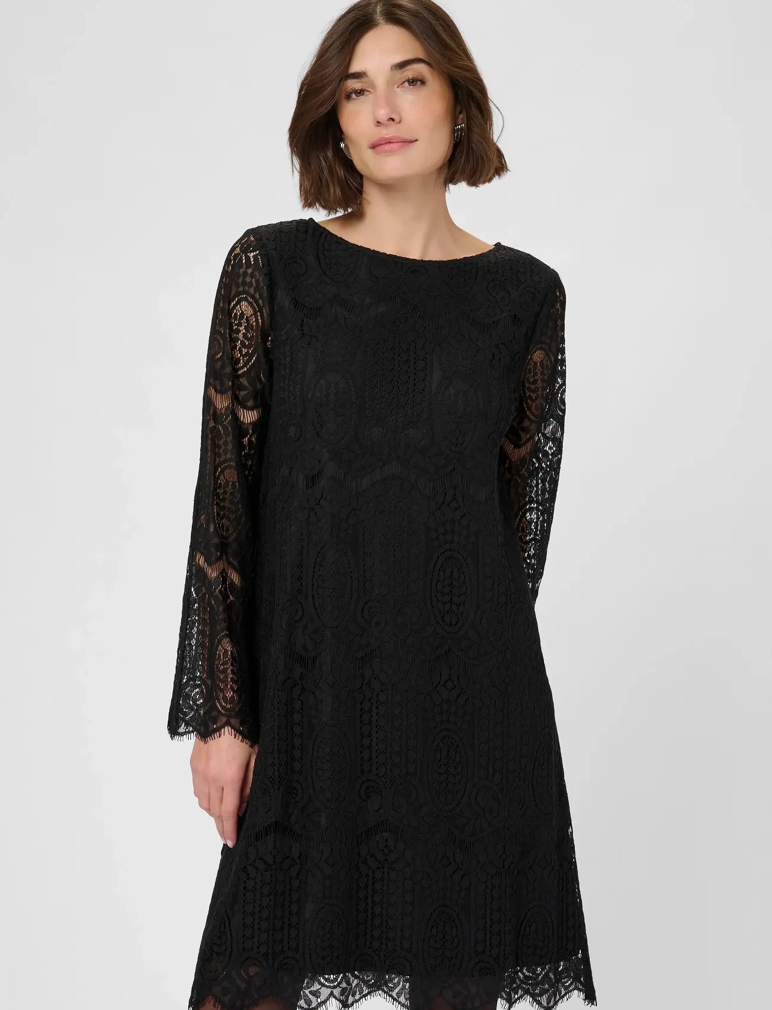Culture Cucroba Ima Lace Dress, XS, Black, Kjoler > Kort Kjole, Dame