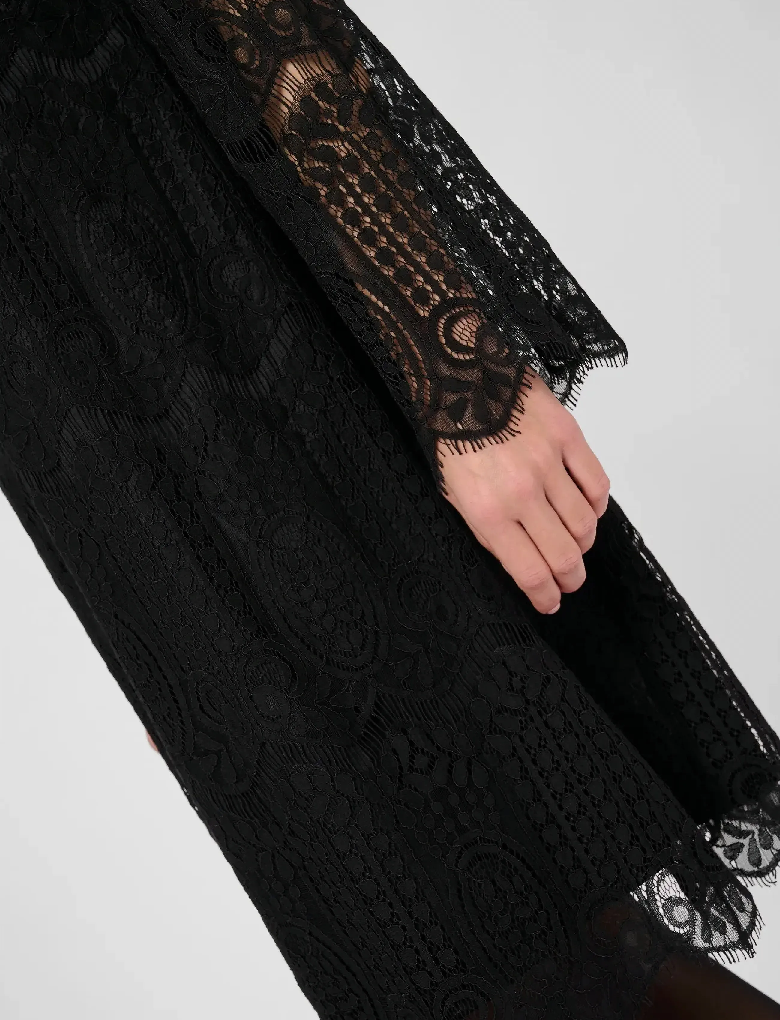 Culture - CUcroba Ima Lace Dress - spitzenkleider - black - 5