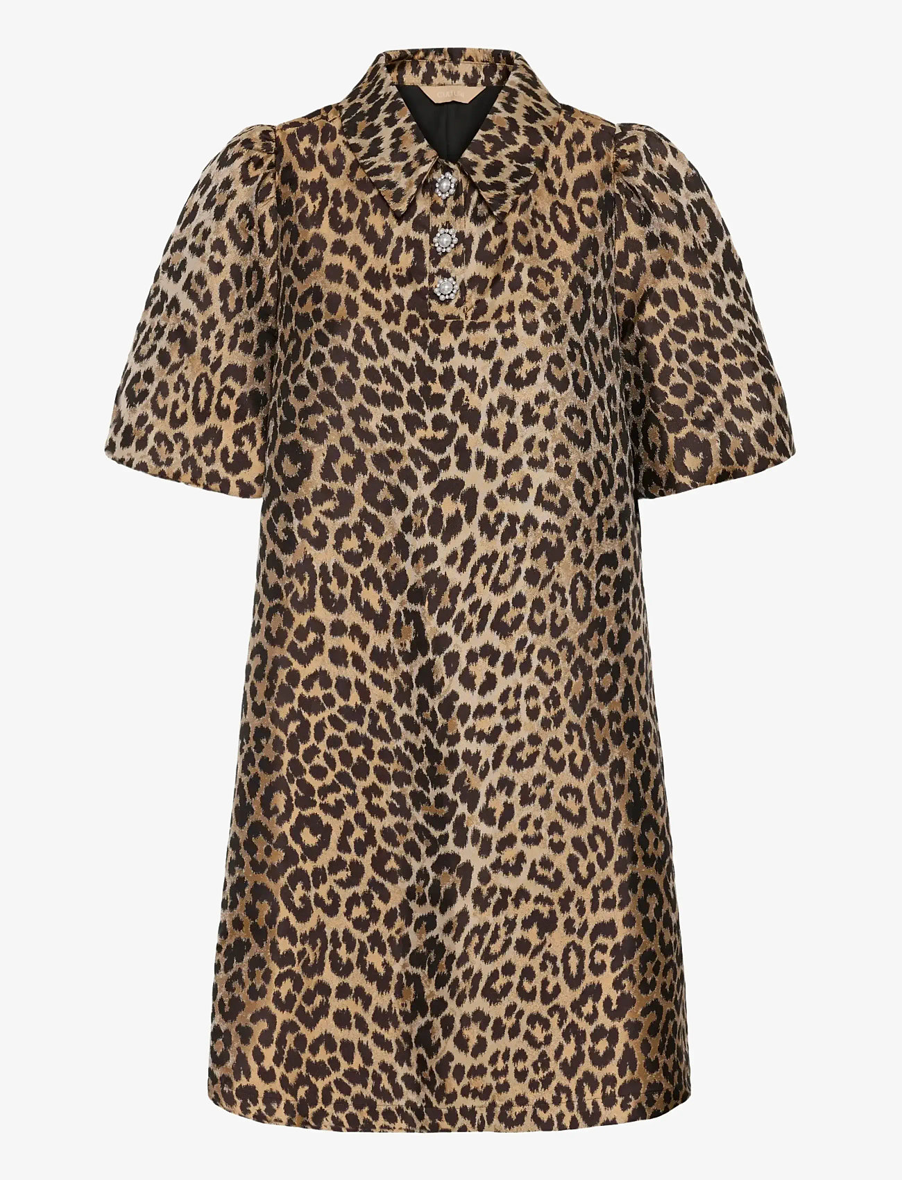Culture - CUcarol Muxi Dress - marškinių tipo suknelės - leopard - 1