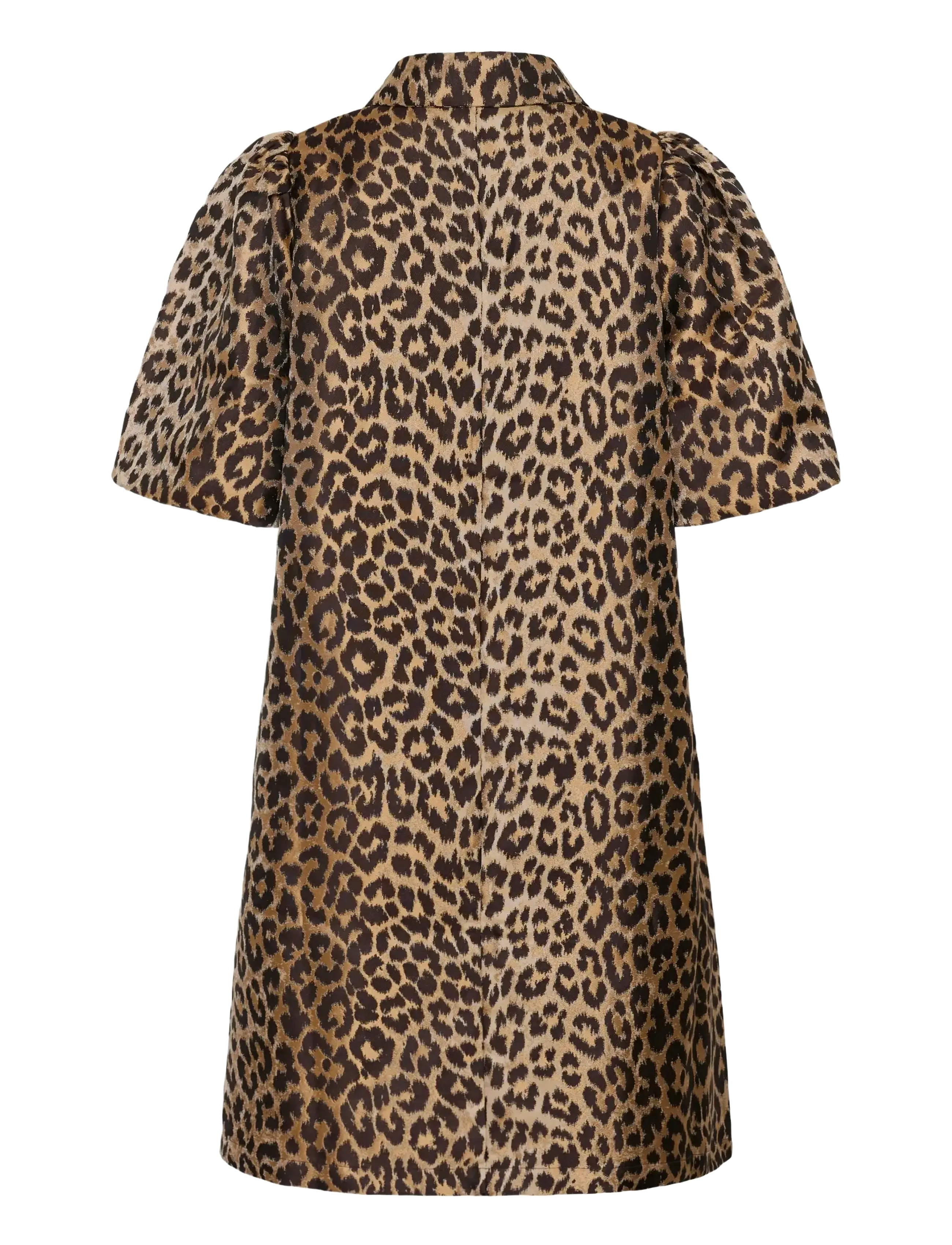Culture - CUcarol Muxi Dress - skjortekjoler - leopard - 2