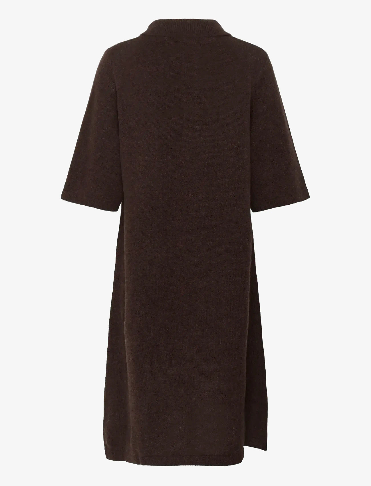 Culture - CUasima Katrina Dress - sukienki koszulowe - coffee bean melange - 2