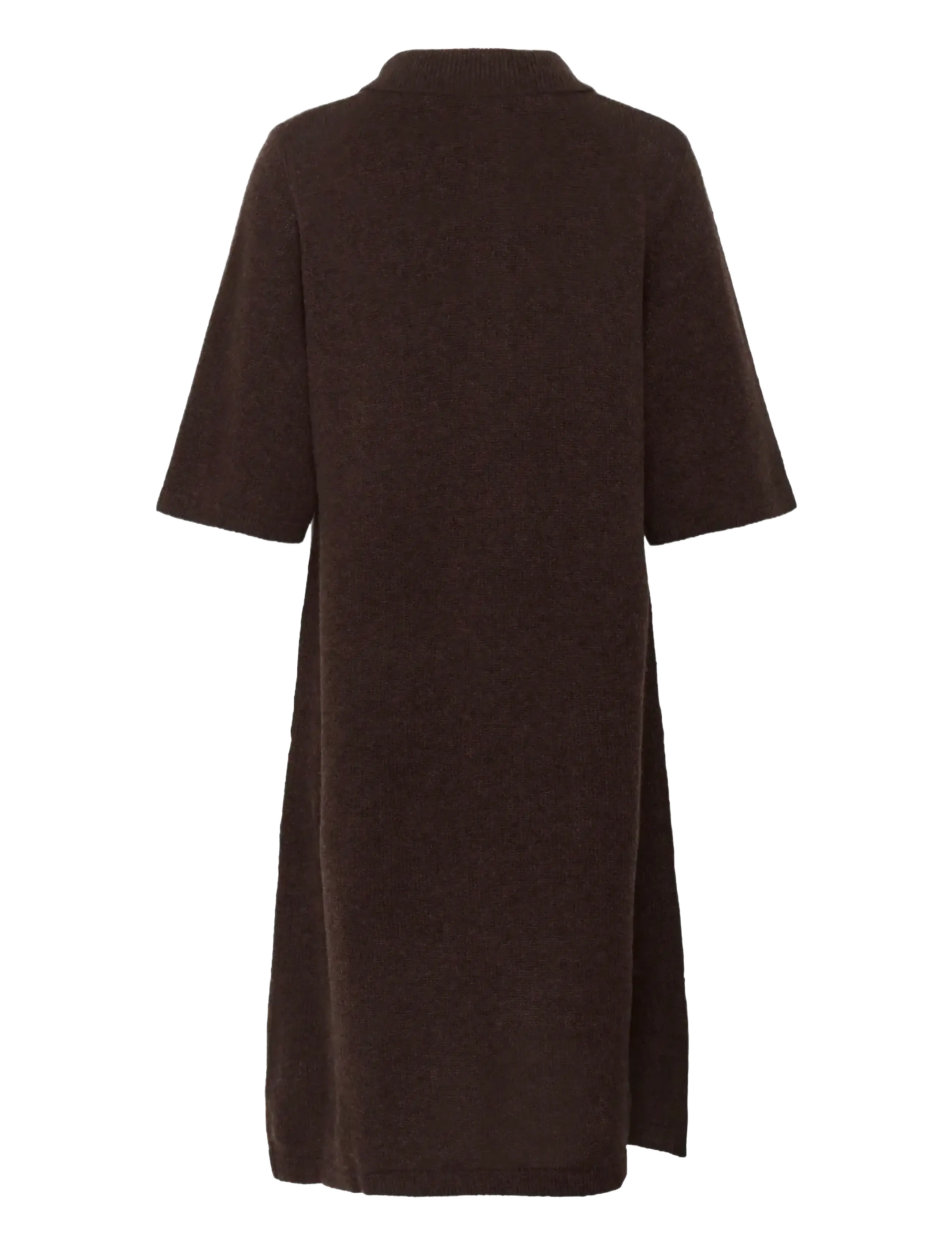 Culture - CUasima Katrina Dress - skjortekjoler - coffee bean melange - 2