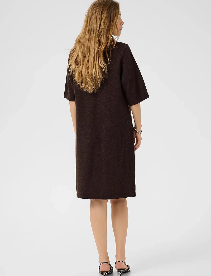 Culture - CUasima Katrina Dress - hemdkleider - coffee bean melange - 4