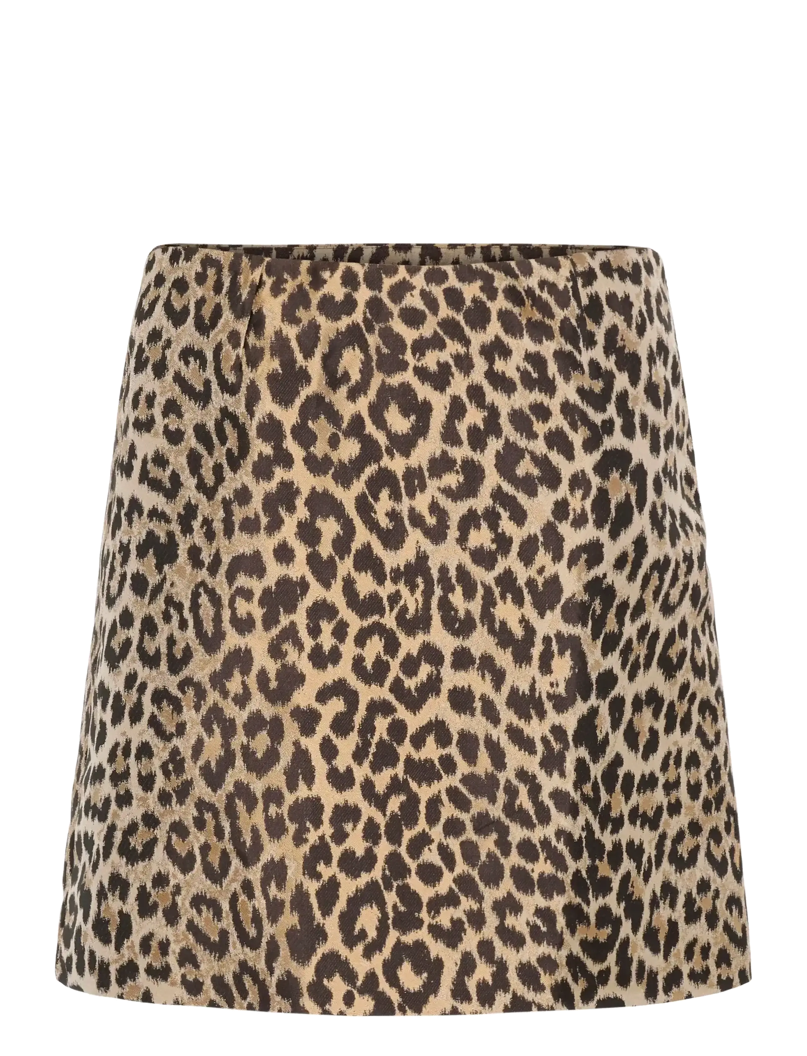 Culture CUcarol Muxi Skirt - Korte nederdele - LEOPARD / beige
