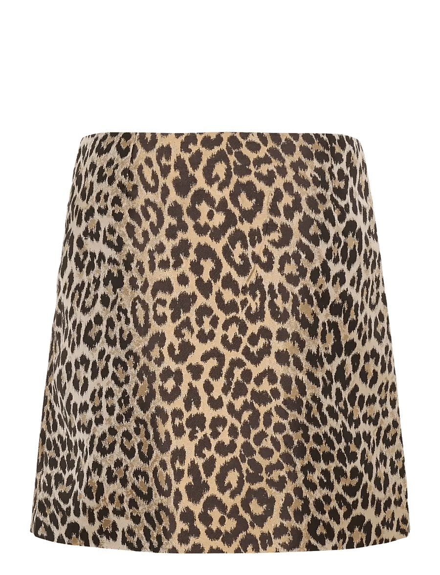 Culture - CUcarol Muxi Skirt - kurze röcke - leopard - 2