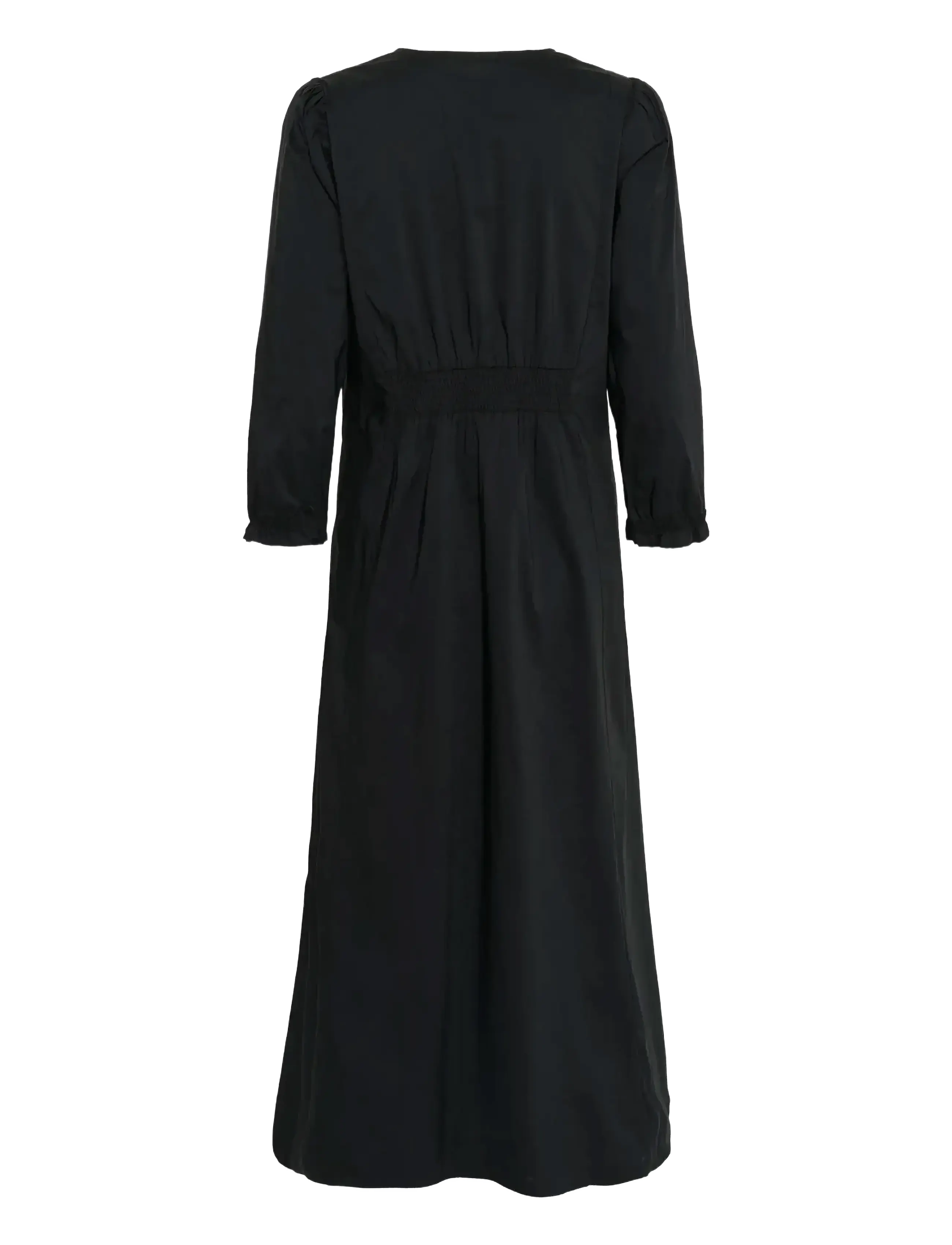 Culture - CUelna Antoinett Long Dress - midi kjoler - black - 2