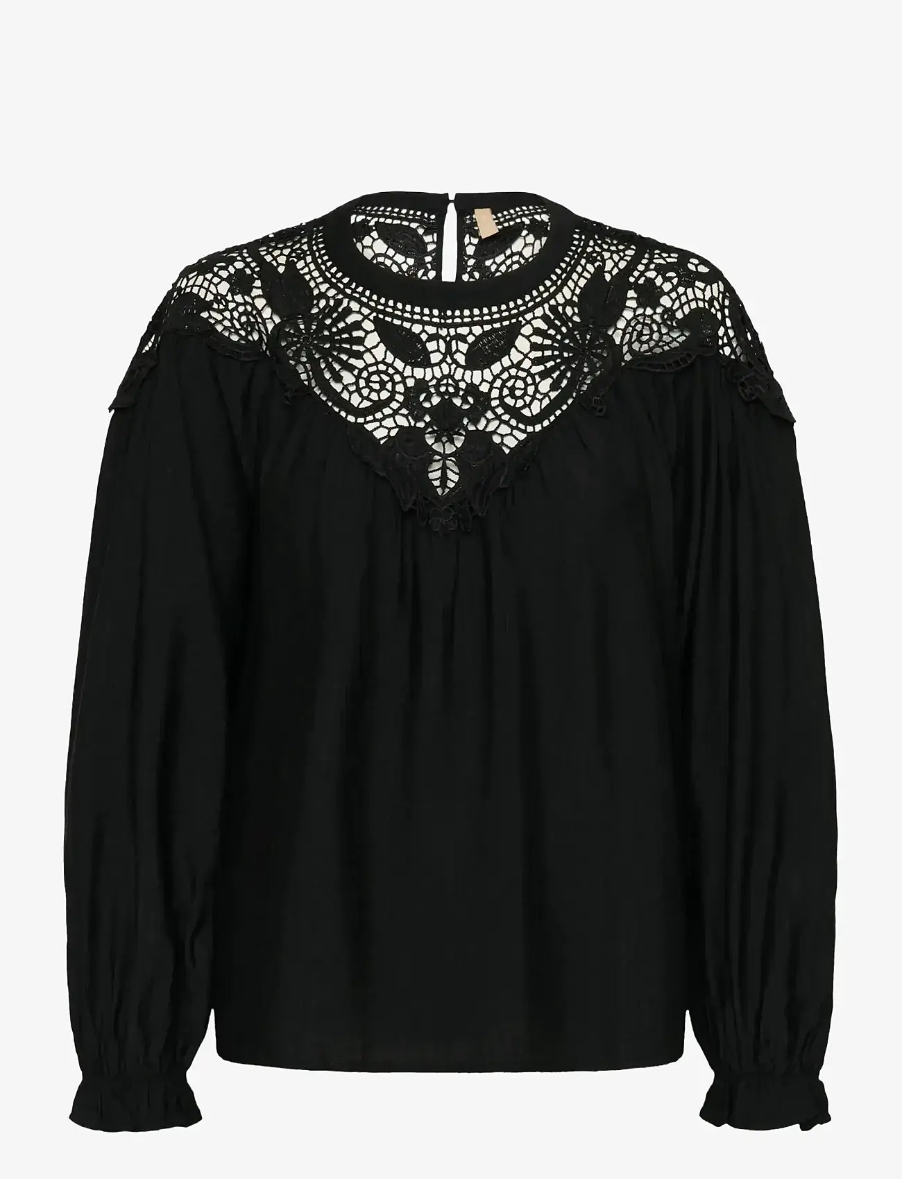Culture - CUallegra Blouse - pitkähihaiset puserot - black - 1