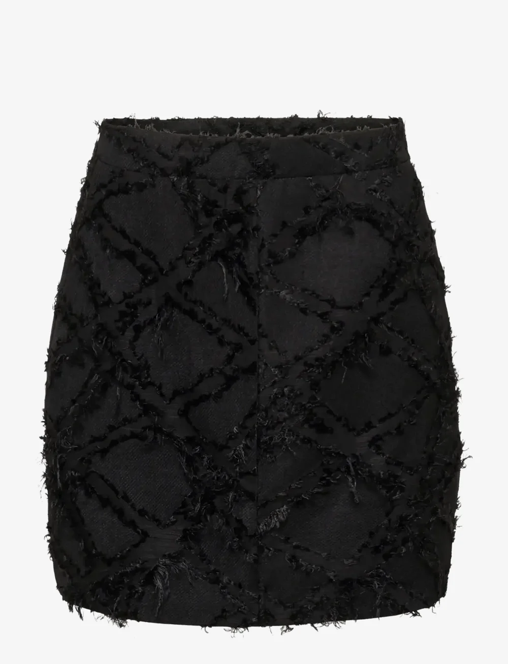 Culture - CUhairy Skirt - korte nederdele - black - 1