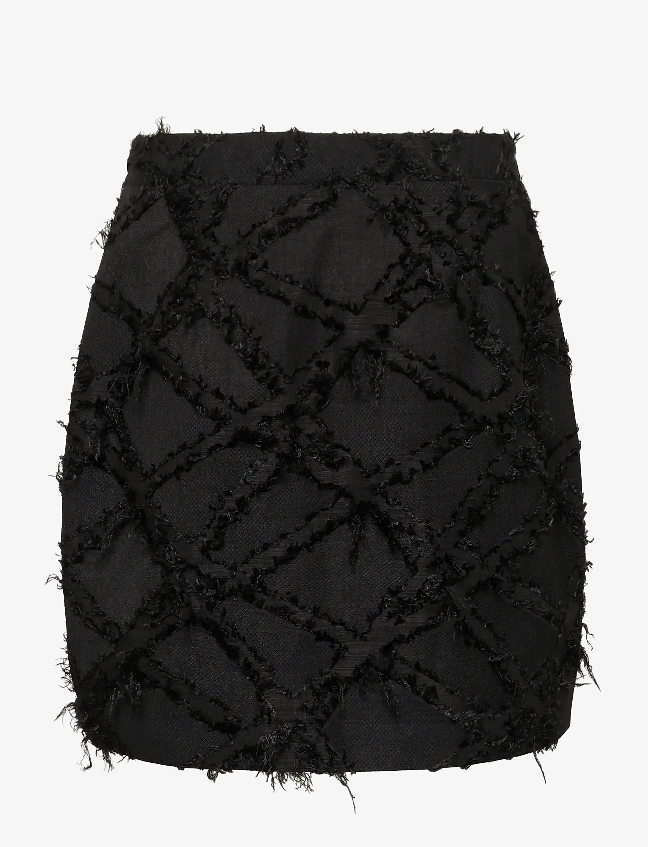 Culture - CUhairy Skirt - kurze röcke - black - 2