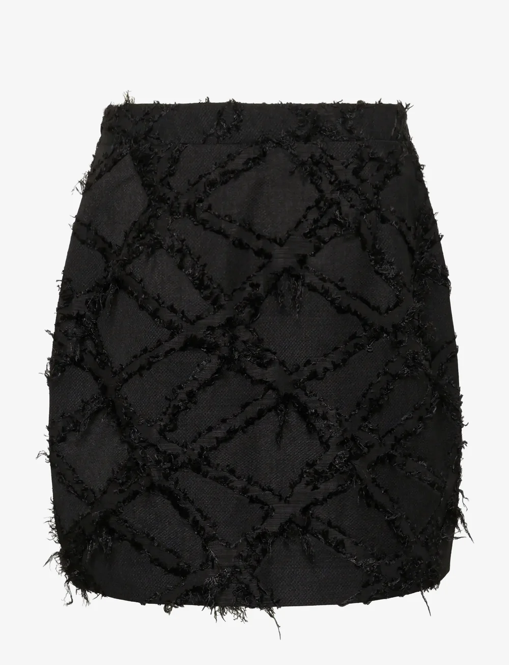 Culture - CUhairy Skirt - korte nederdele - black - 2