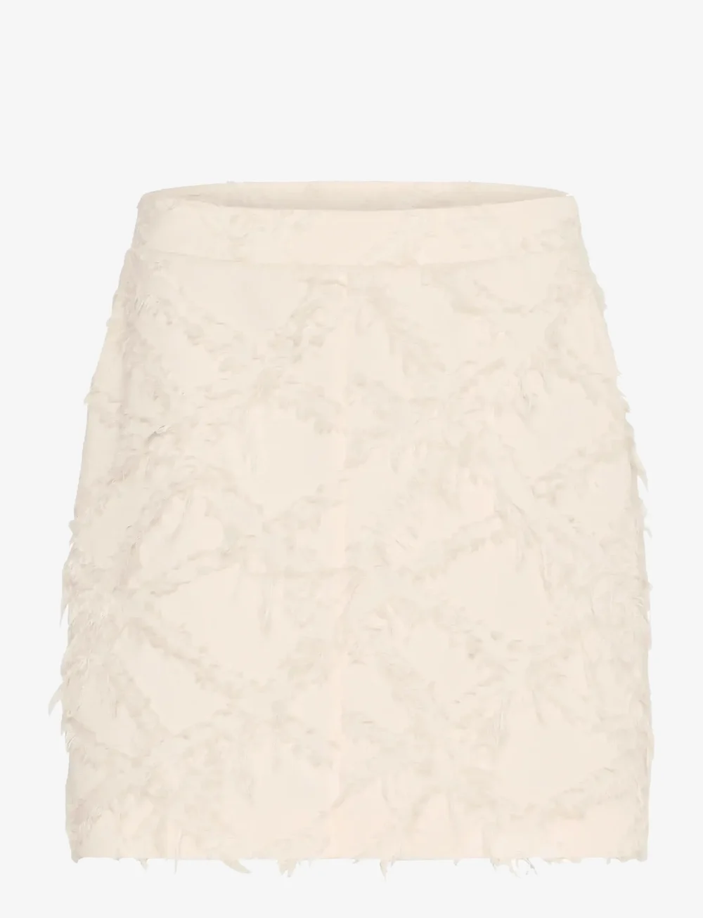 Culture - CUhairy Skirt - korta kjolar - whitecap - 1