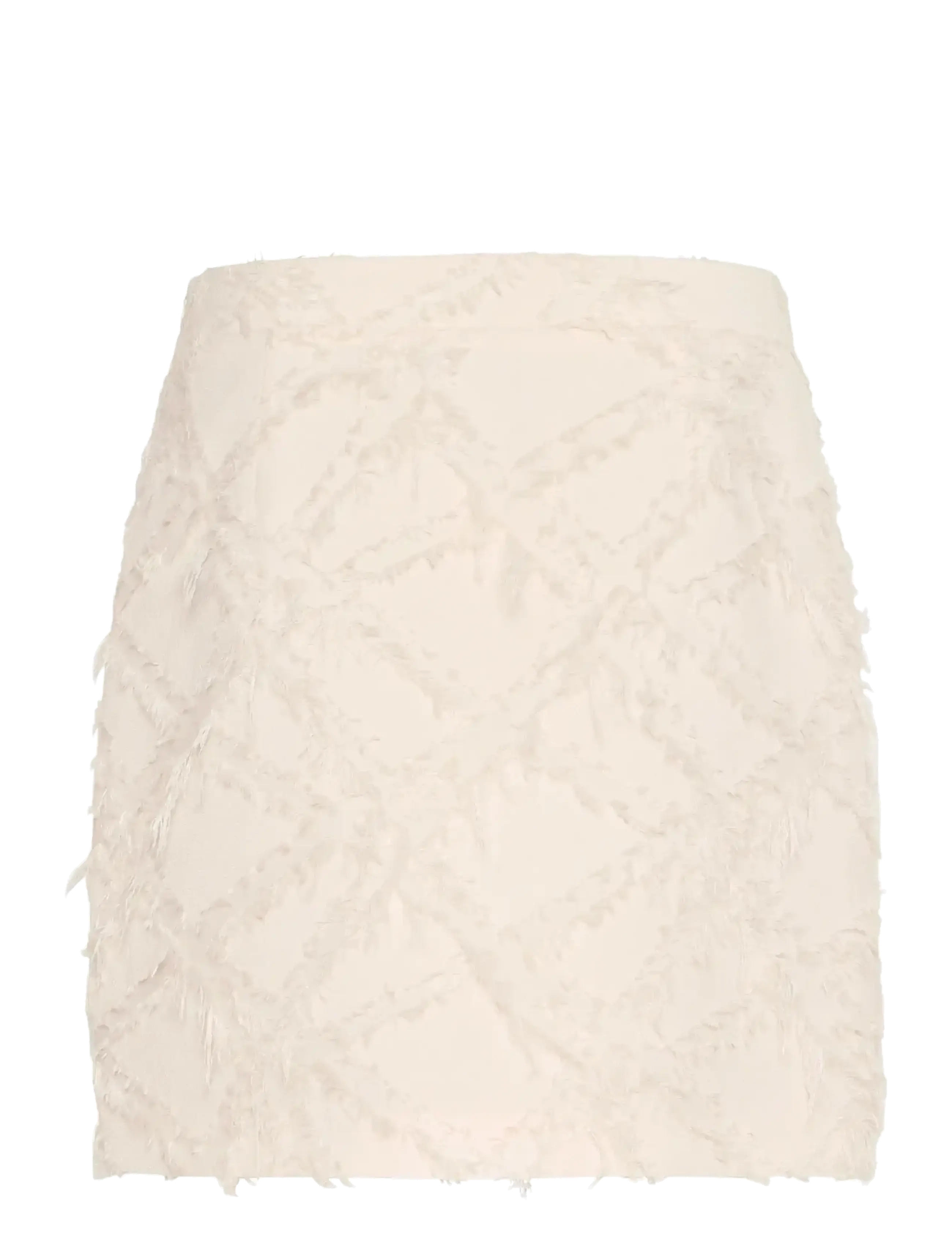 Culture - CUhairy Skirt - korta kjolar - whitecap - 2