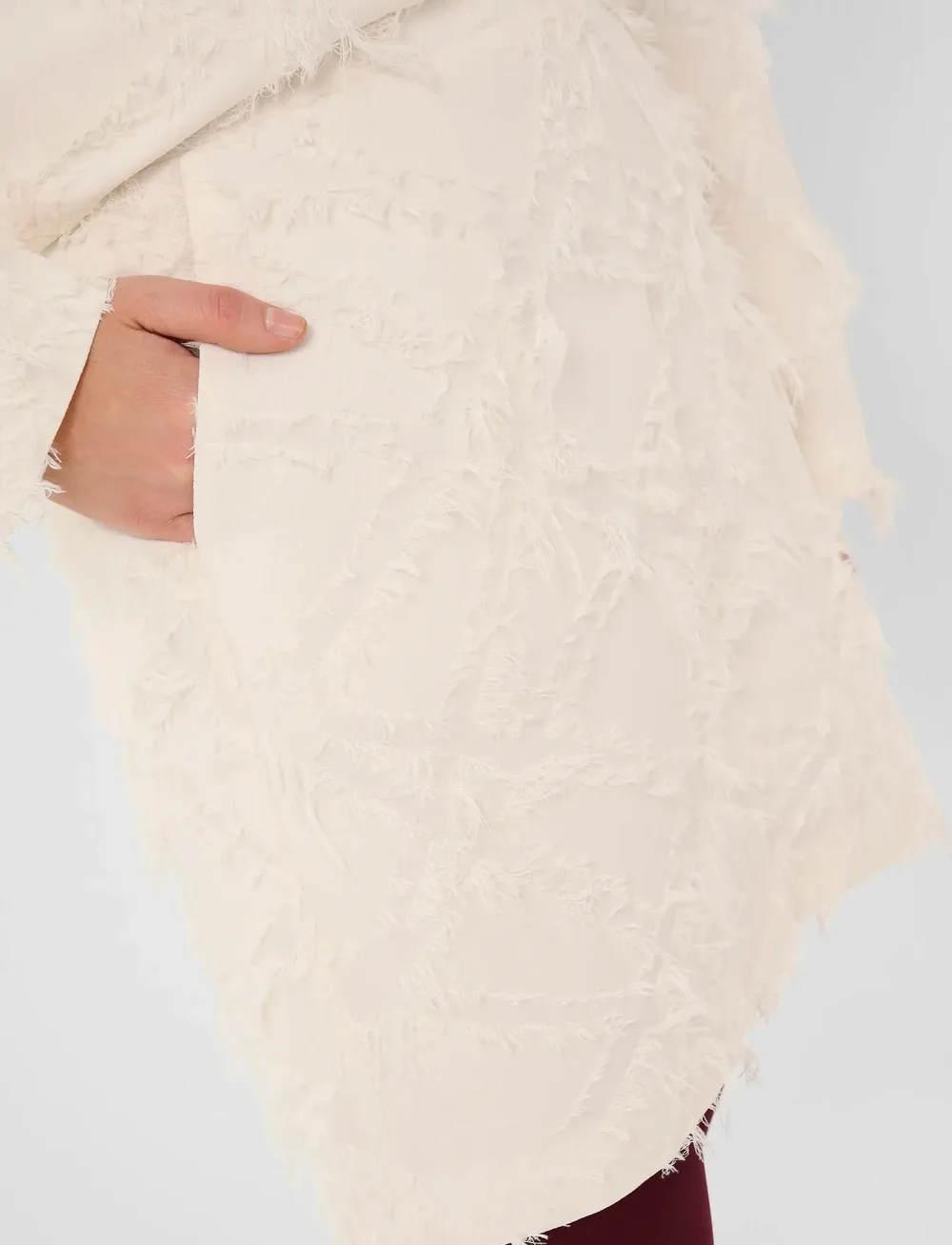 Culture - CUhairy Skirt - korta kjolar - whitecap - 5