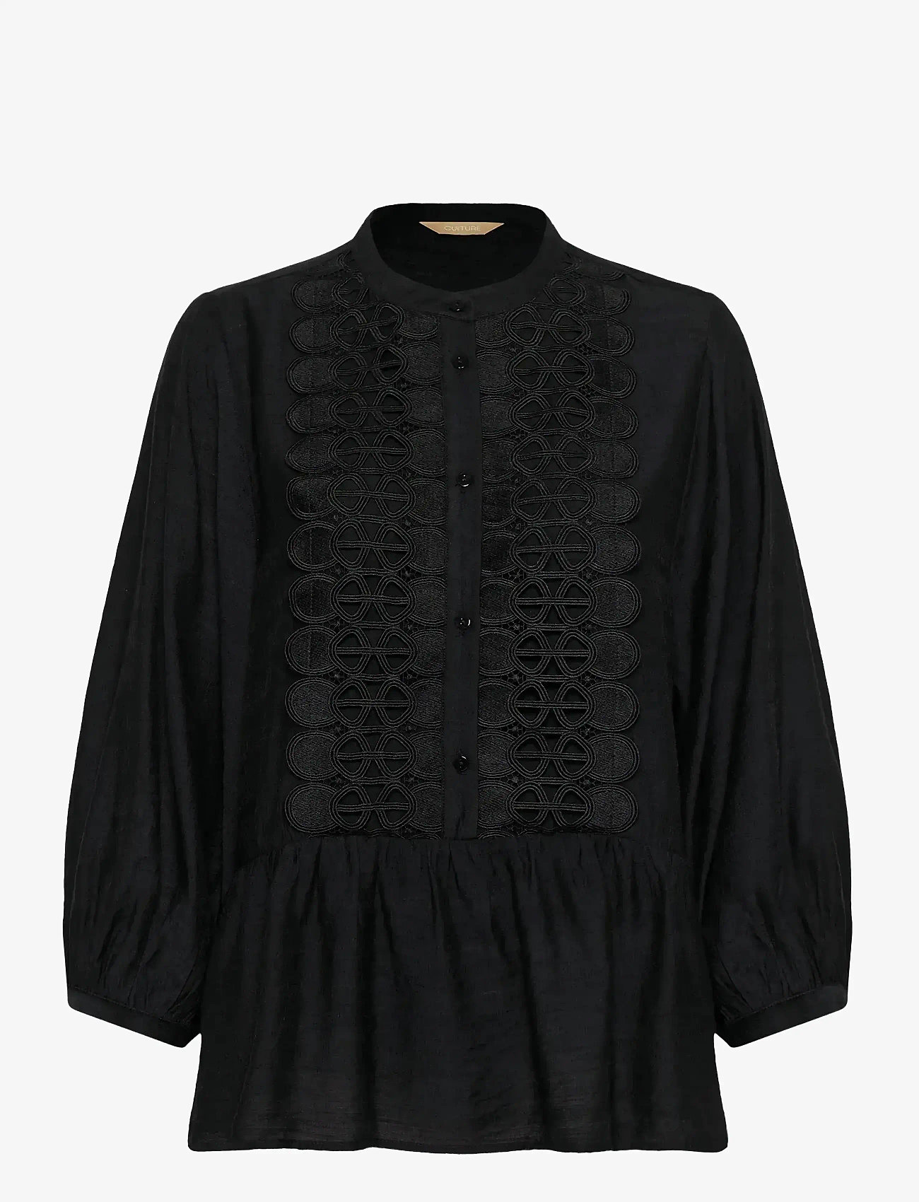 Culture - CUurta Blouse - langærmede bluser - black - 1