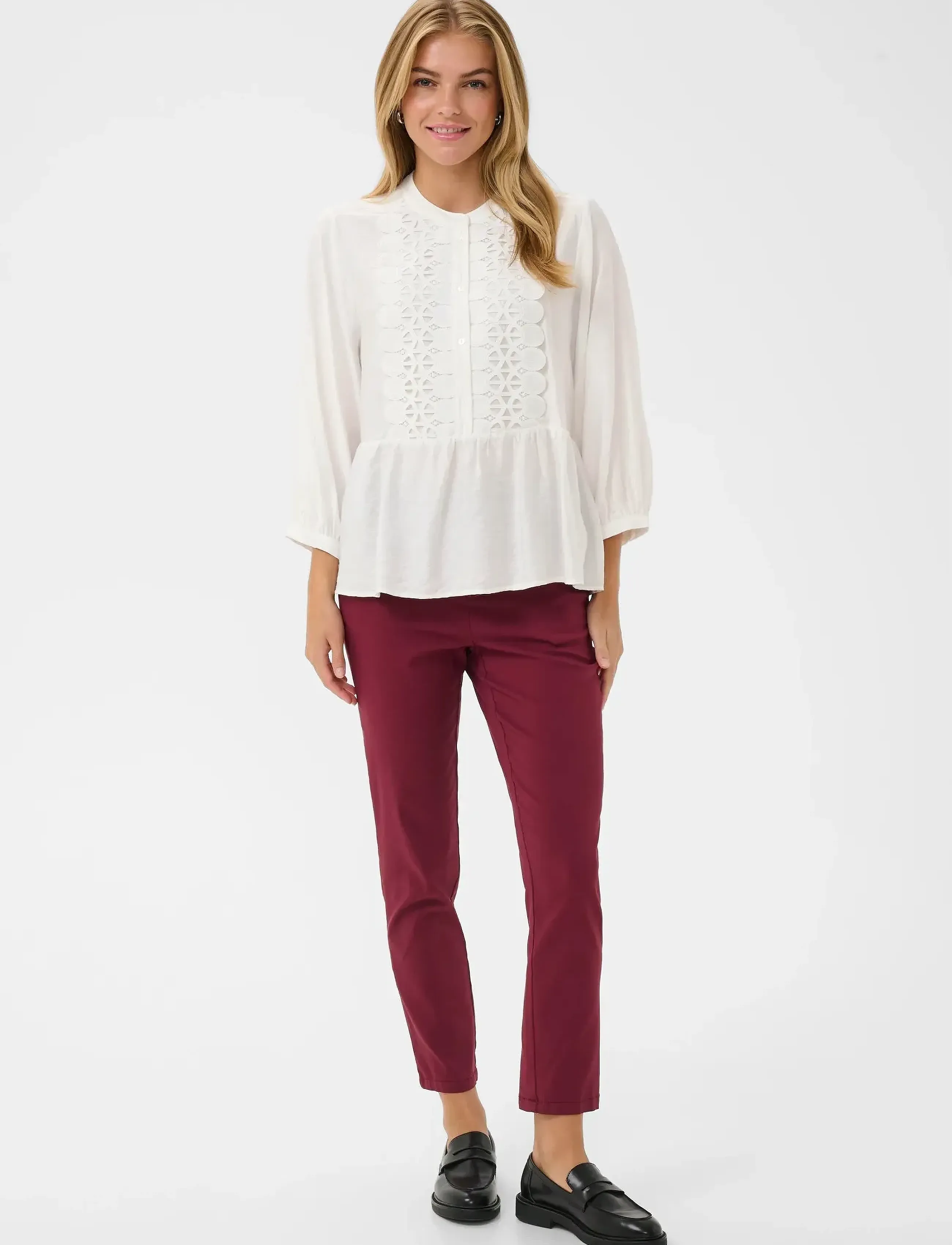 Culture - CUurta Blouse - spring gardenia - 3