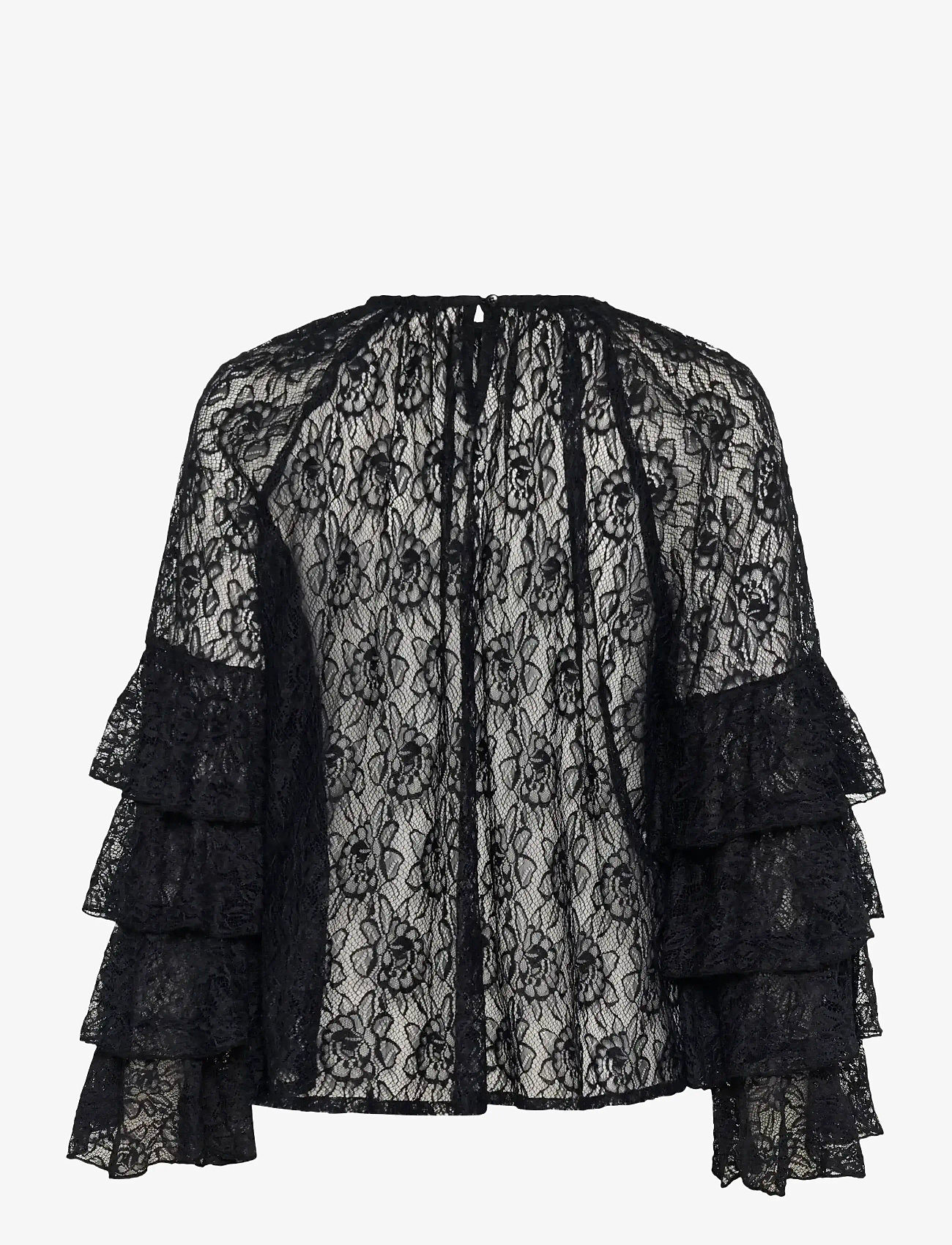 Culture - CUclemency Blouse - long sleeved blouses - black - 2