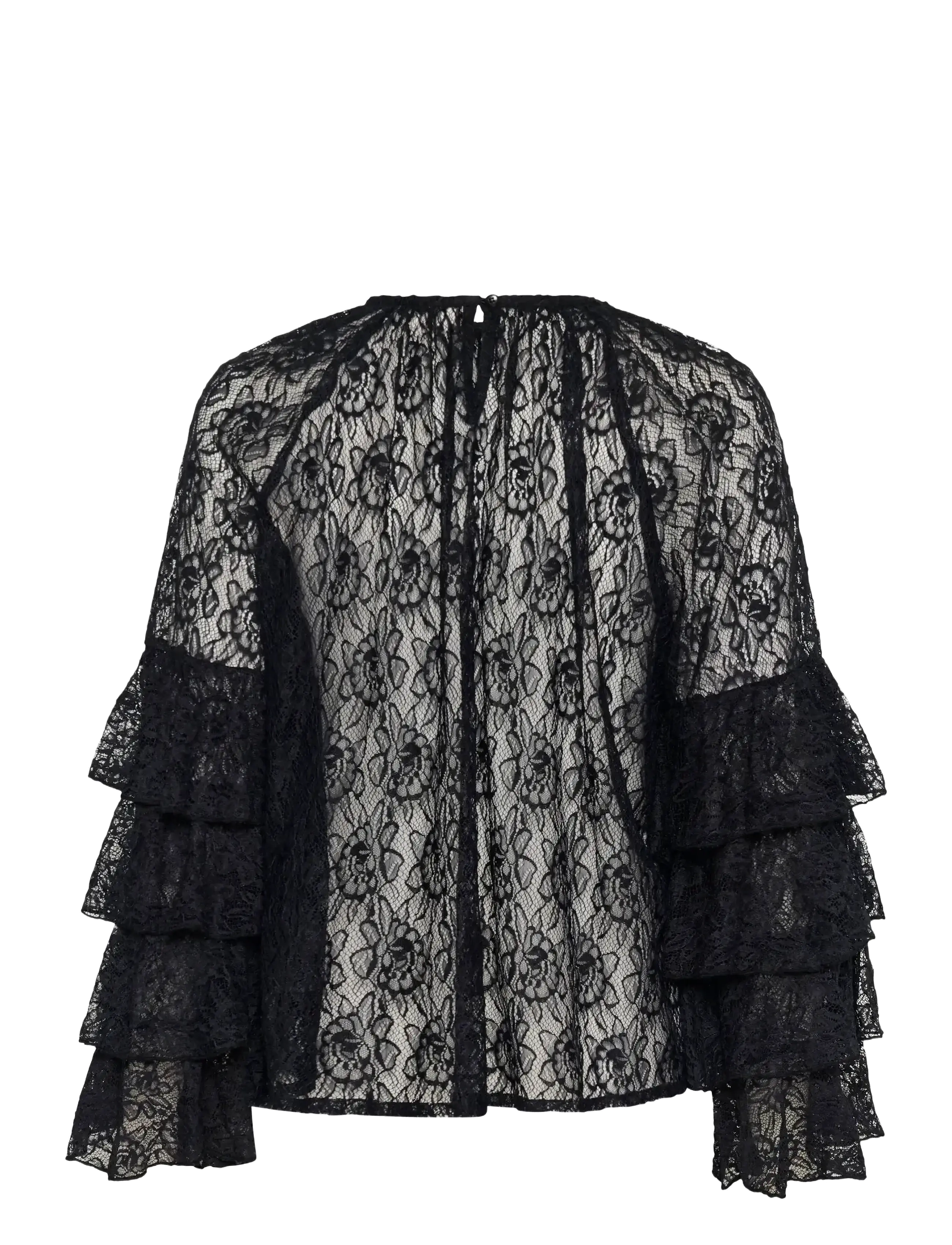 Culture - CUclemency Blouse - langärmlige blusen - black - 2