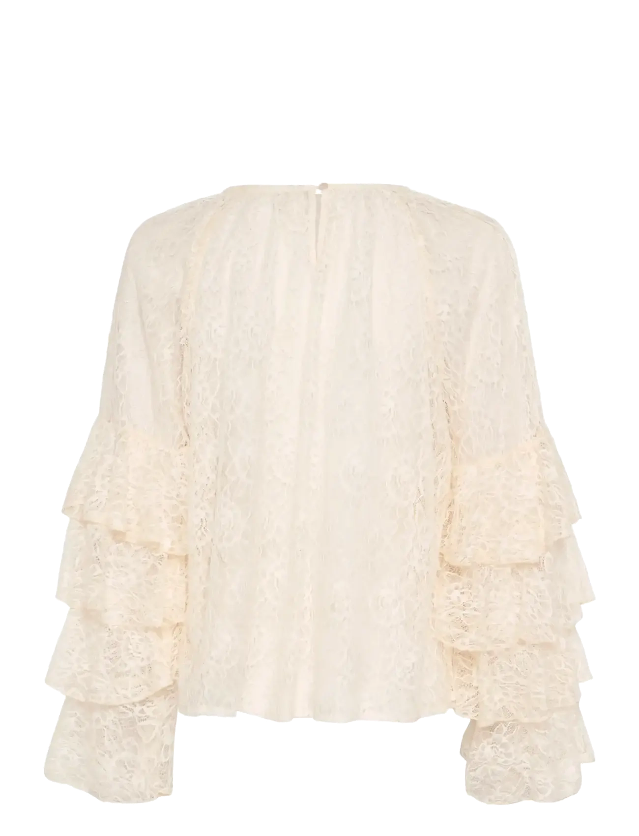 Culture - CUclemency Blouse - langärmlige blusen - whitecap - 2