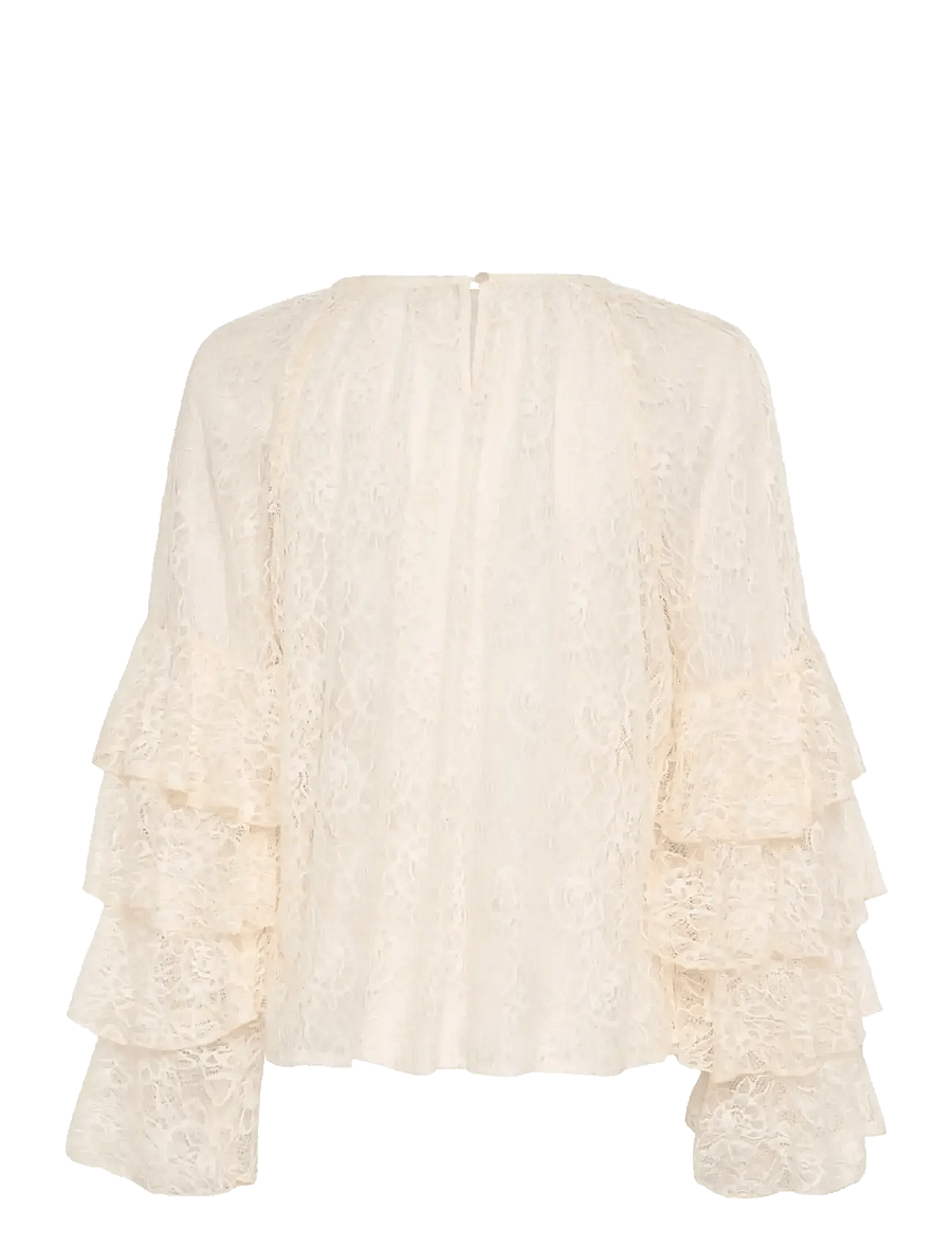 Culture - CUclemency Blouse - long sleeved blouses - whitecap - 2