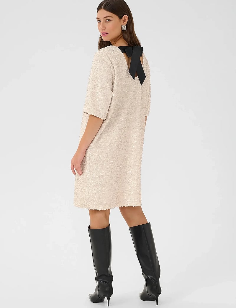 Culture - CUnali Dress - paillettenkleider - whitecap - 4