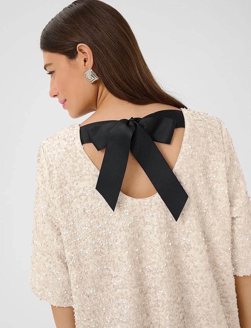 Culture - CUnali Dress - paillettenkleider - whitecap - 5