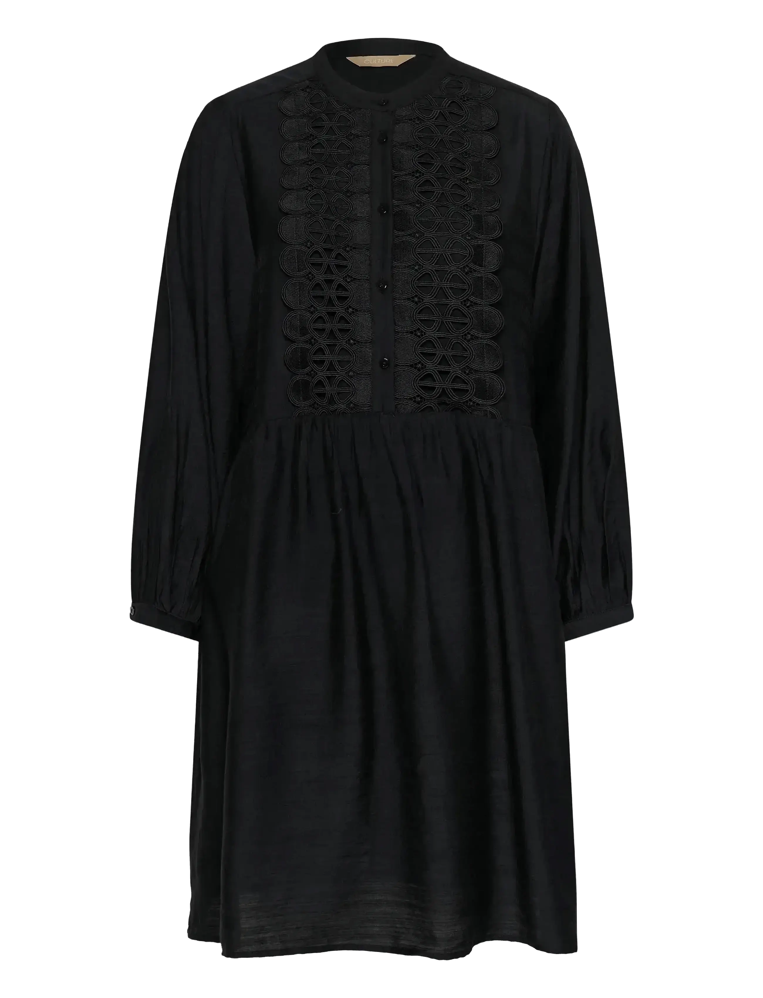 Culture CUurta Dress - Shirt dresses - BLACK / black