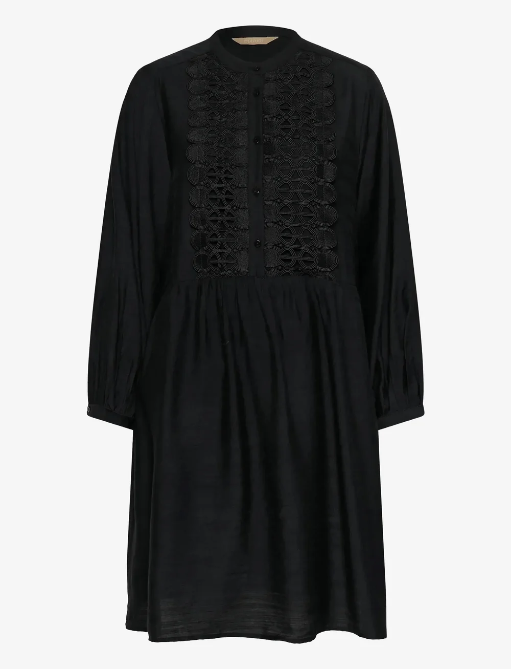 Culture - CUurta Dress - skjortklänningar - black - 1