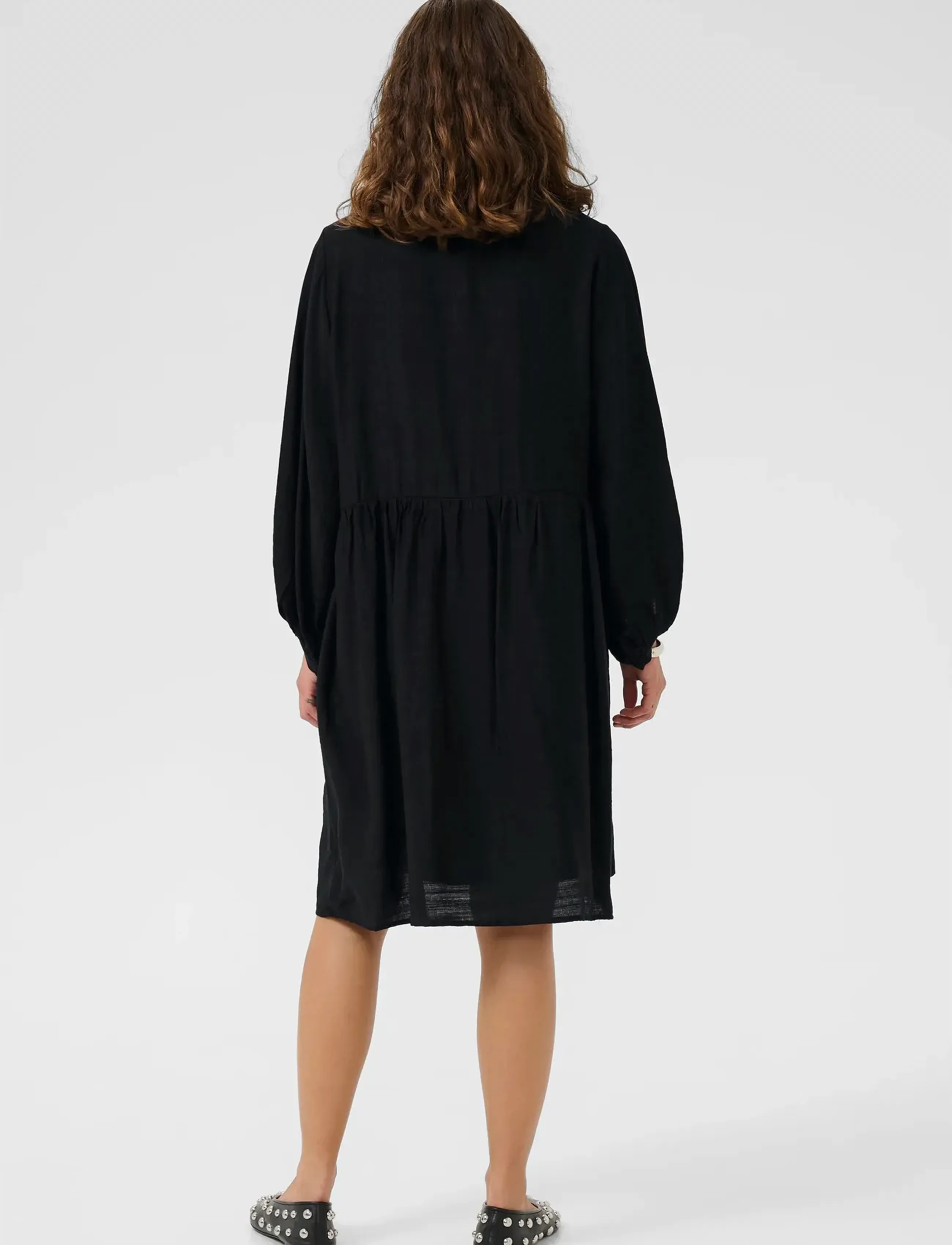 Culture - CUurta Dress - kurze kleider - black - 4